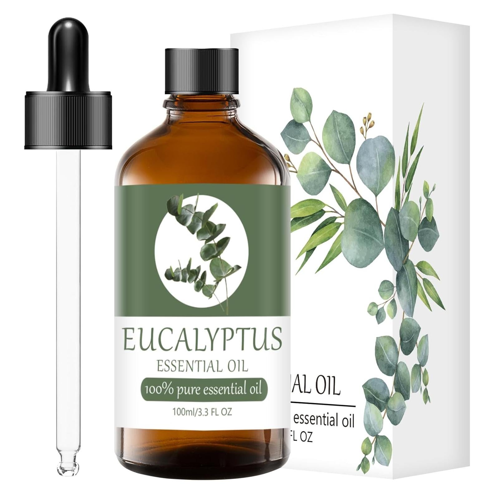 Aceite Esencial de Eucalipto 100% Puro Kimitimi 97.6 ml