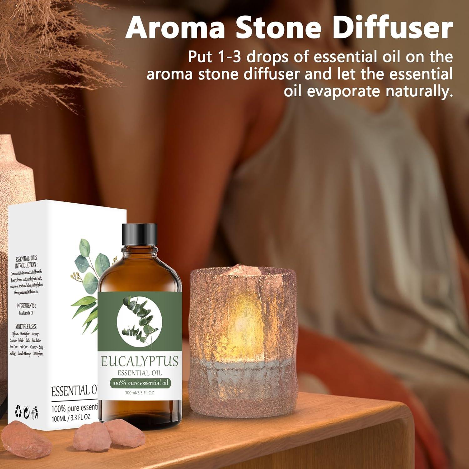 Aceite Esencial de Eucalipto 100% Puro Kimitimi 97.6 ml