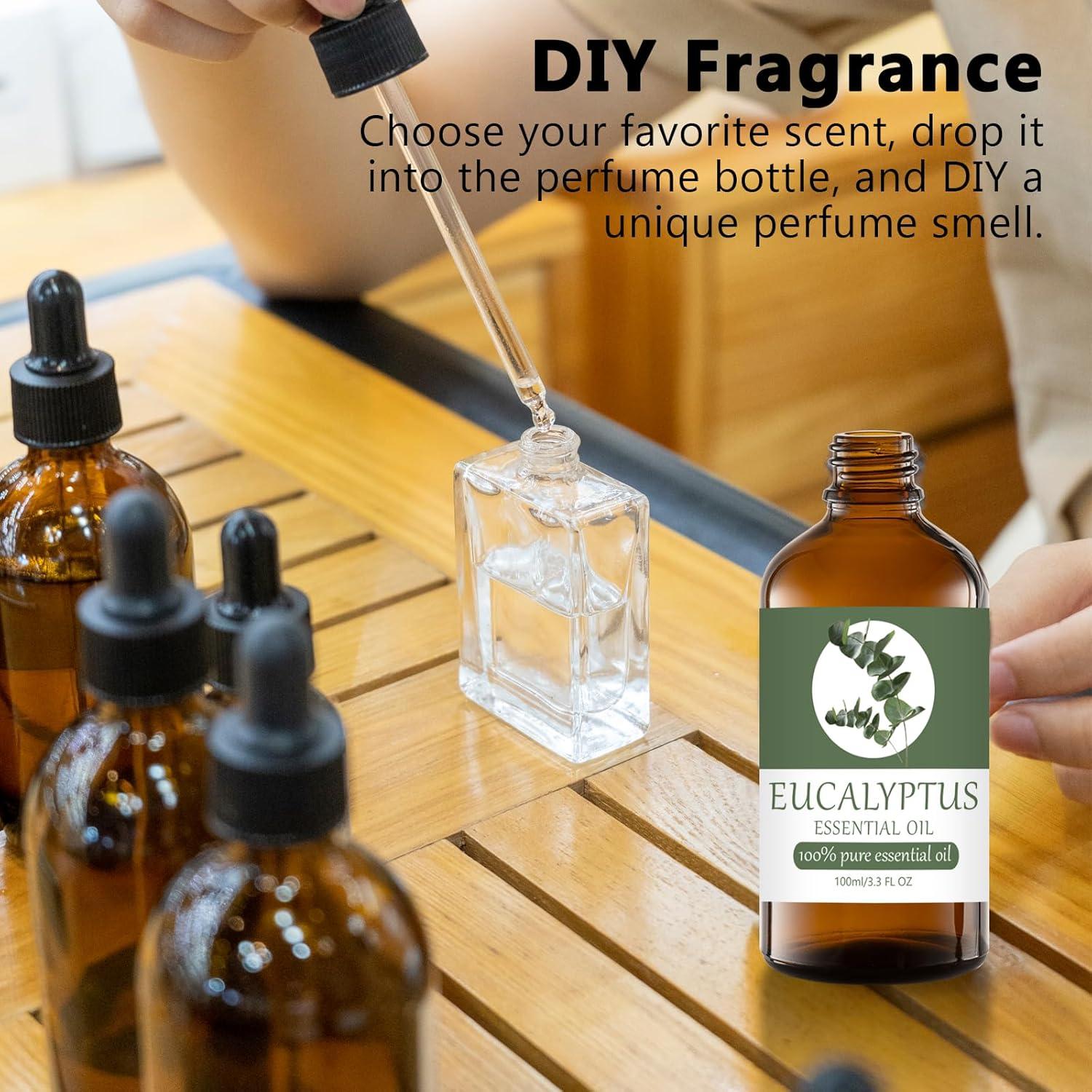 Aceite Esencial de Eucalipto 100% Puro Kimitimi 97.6 ml