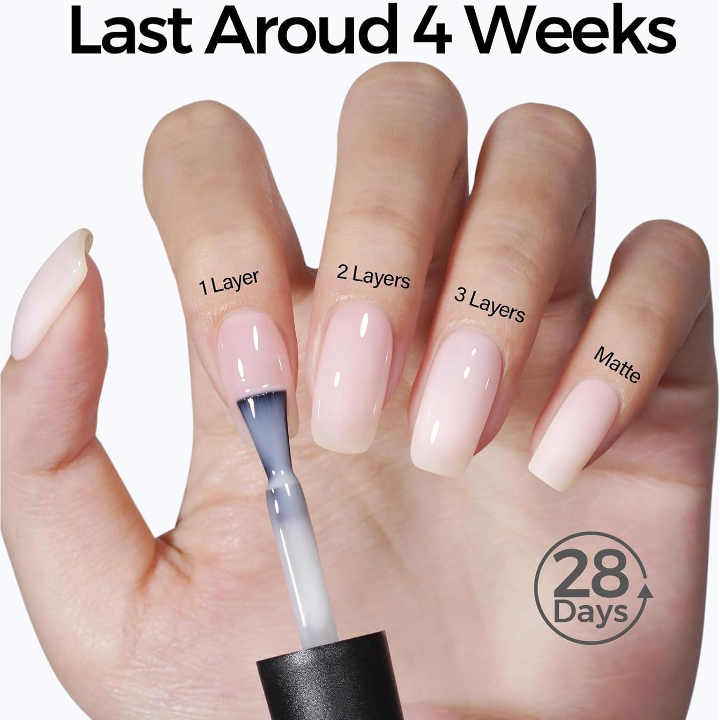 Esmalte de Uñas Gel TOMICCA 007 Jelly Blanco Lechoso 50ml