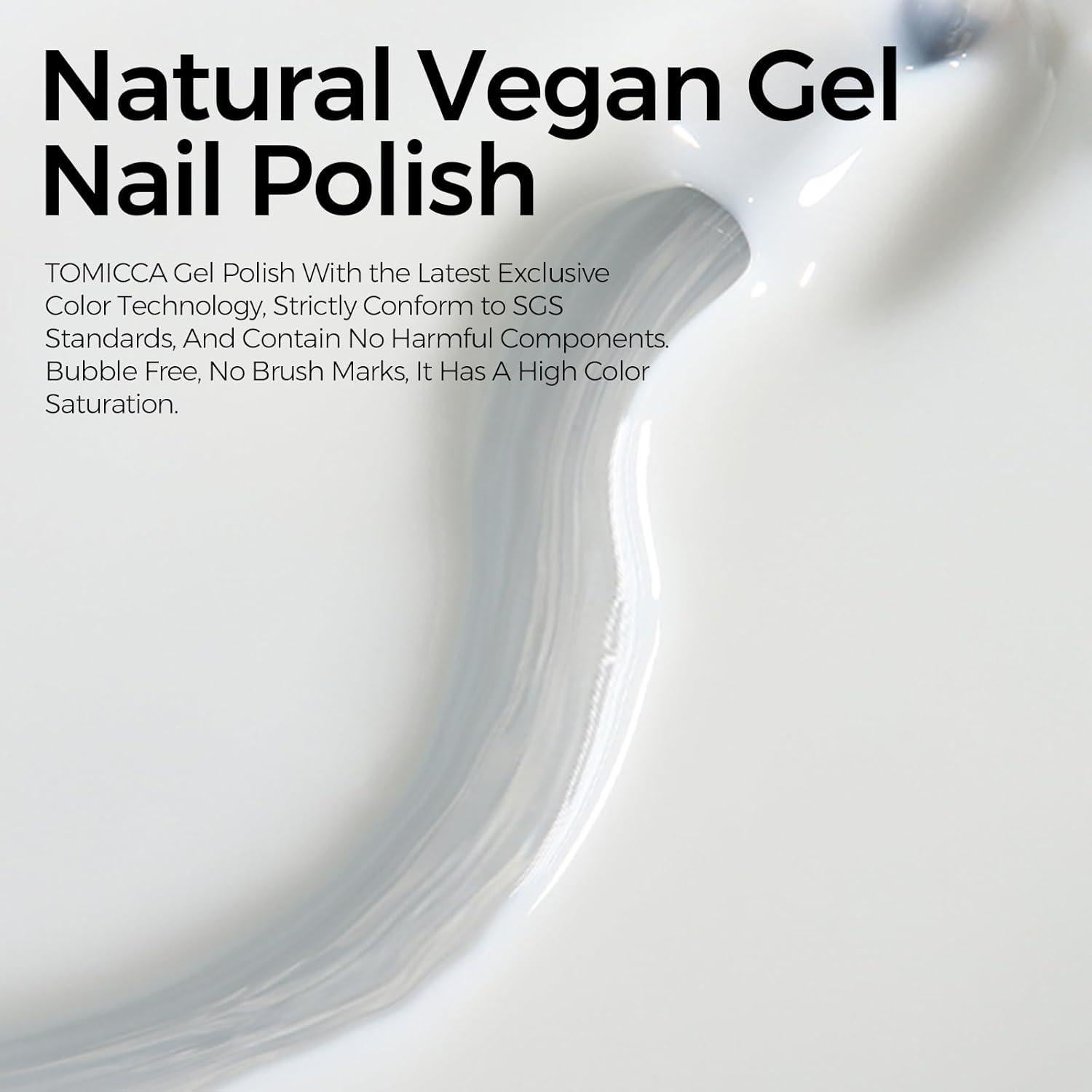 Esmalte de Uñas Gel TOMICCA 007 Jelly Blanco Lechoso 50ml