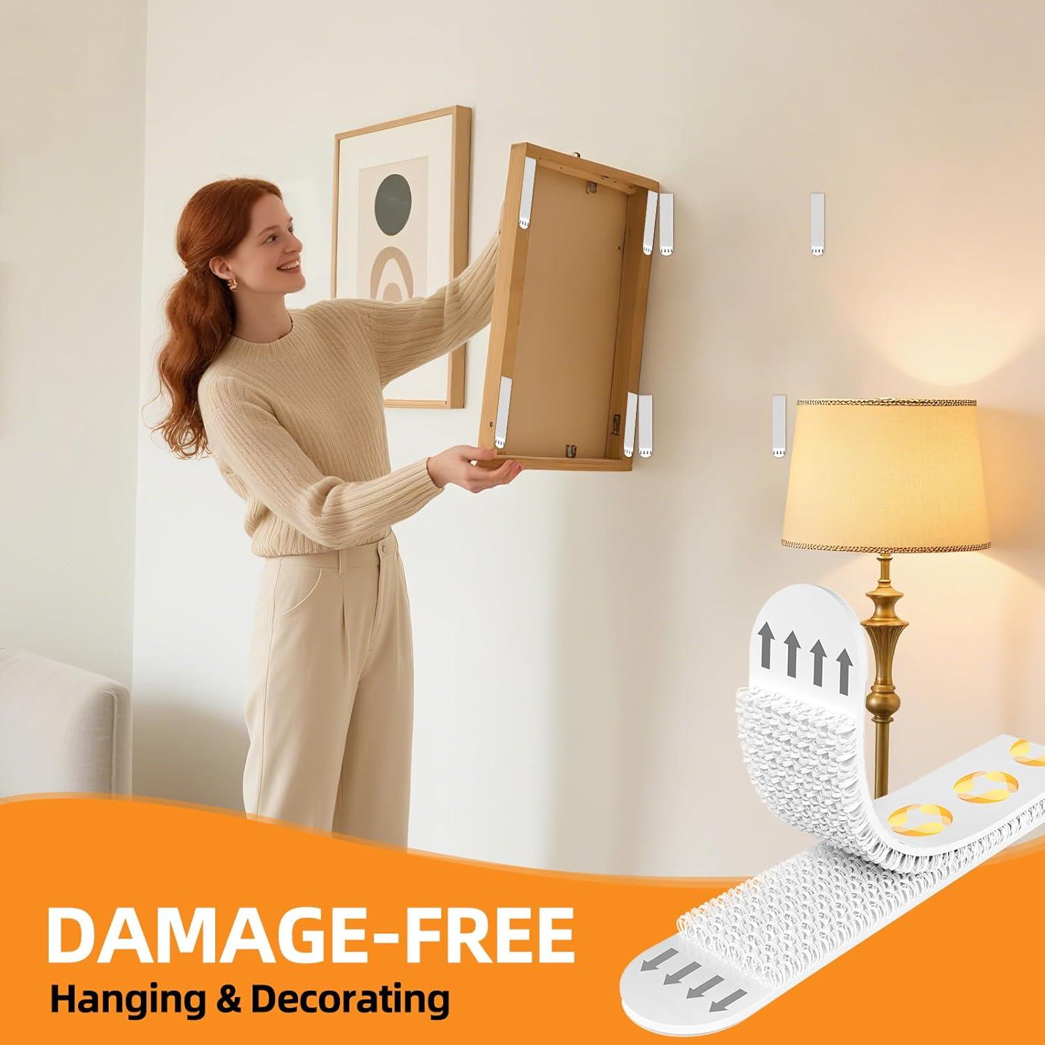 Tiras Adhesivas para Colgar Cuadros Summerbrite XL - 32 Unidades