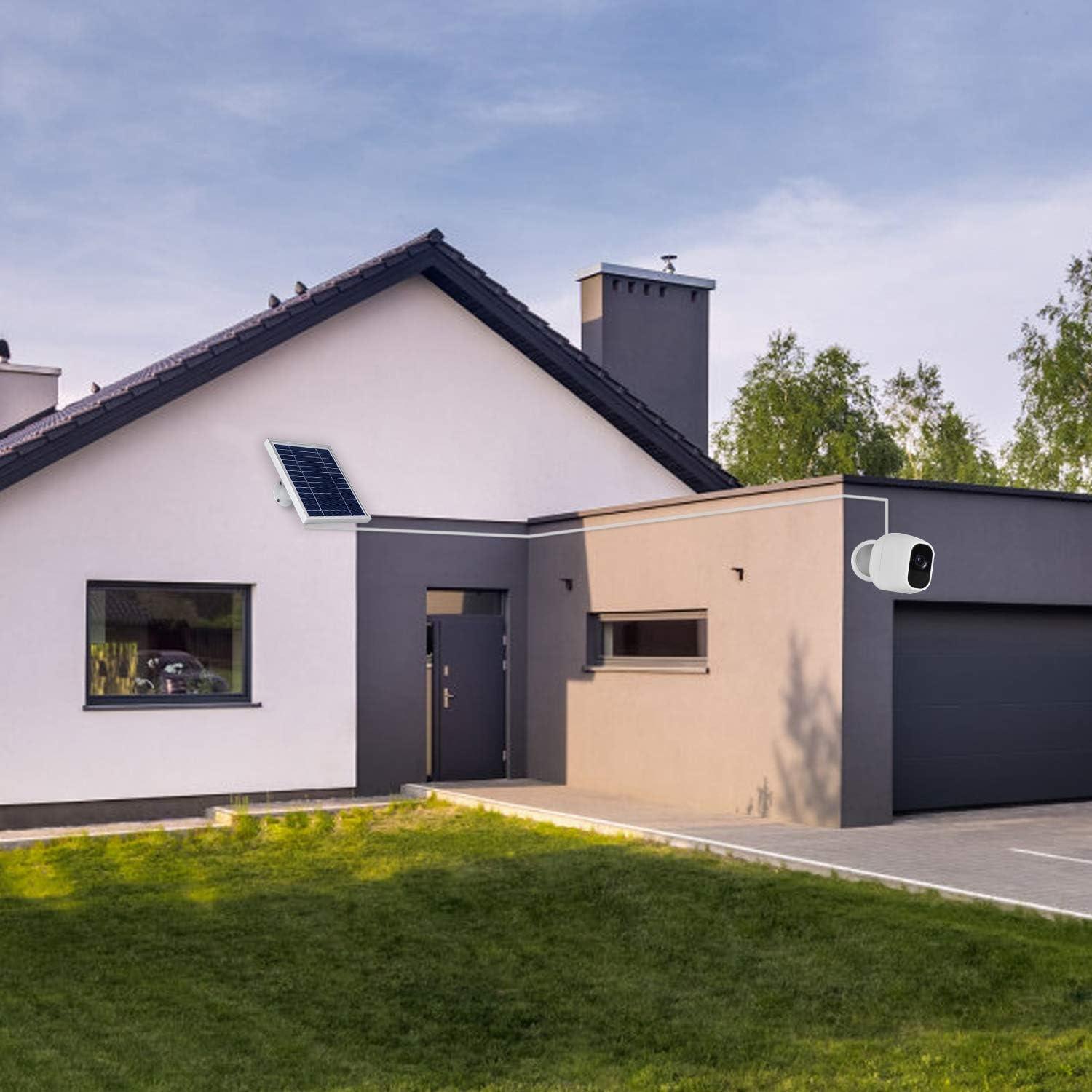 Panel Solar iTODOS para Cámara Arlo Pro/Pro2, 3 Paquete