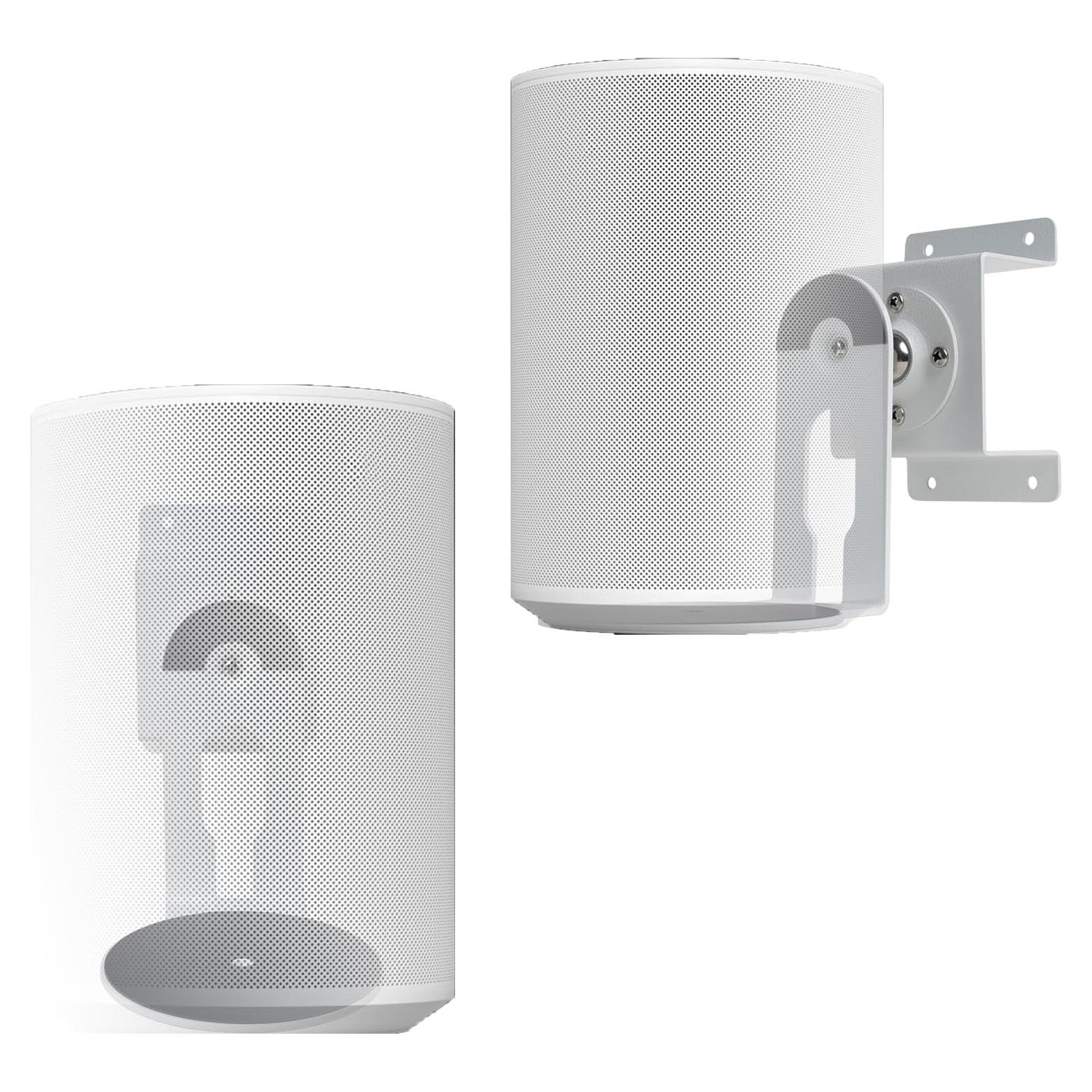 Soporte de Pared Metálico Shinar para Sonos Era 100 Blanco - Ajustable 360°