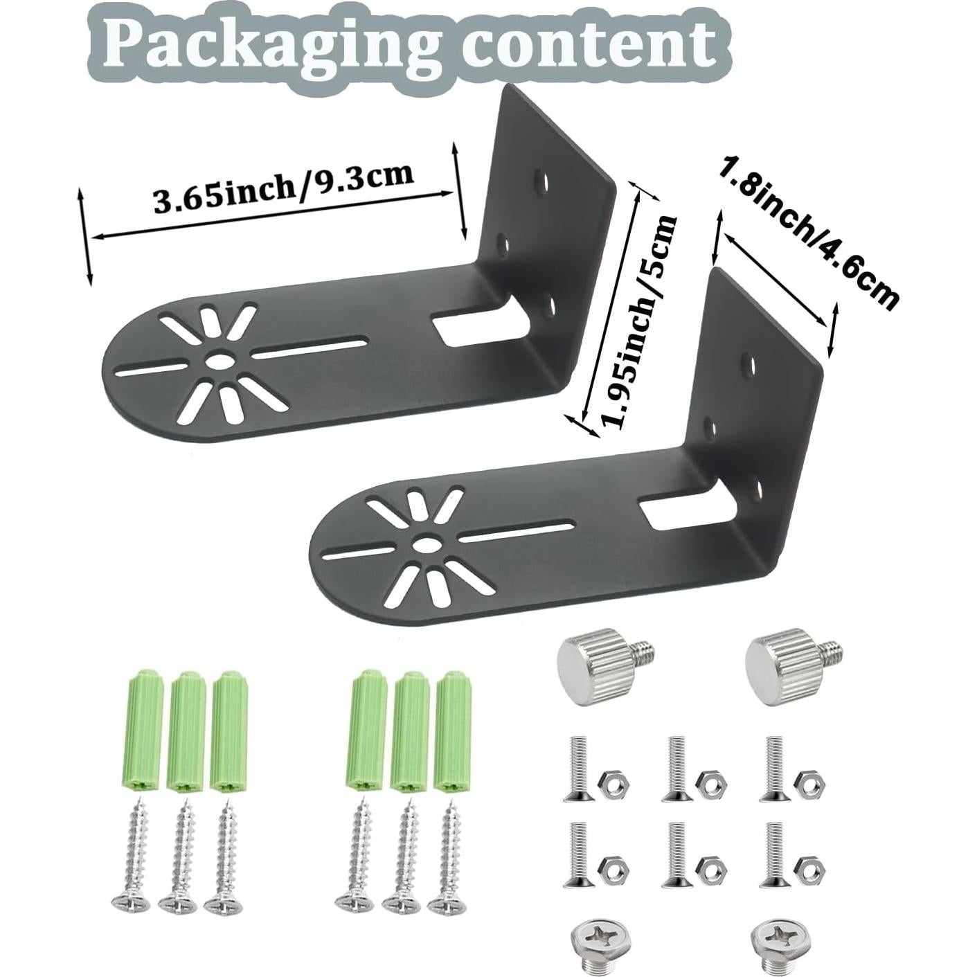 Soporte de Pared Metal HIGCPTP 2Pack para Wyze Cam Pan V3/V2