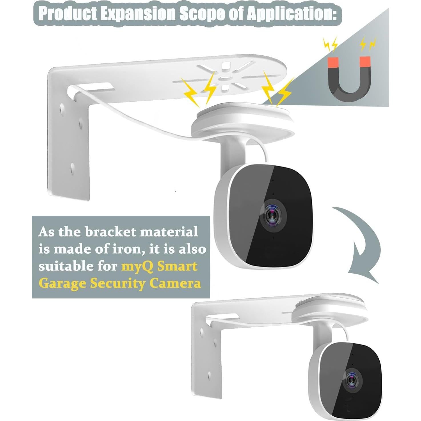 Soporte de Pared Metal HIGCPTP 2Pack para Wyze Cam Pan V3/V2