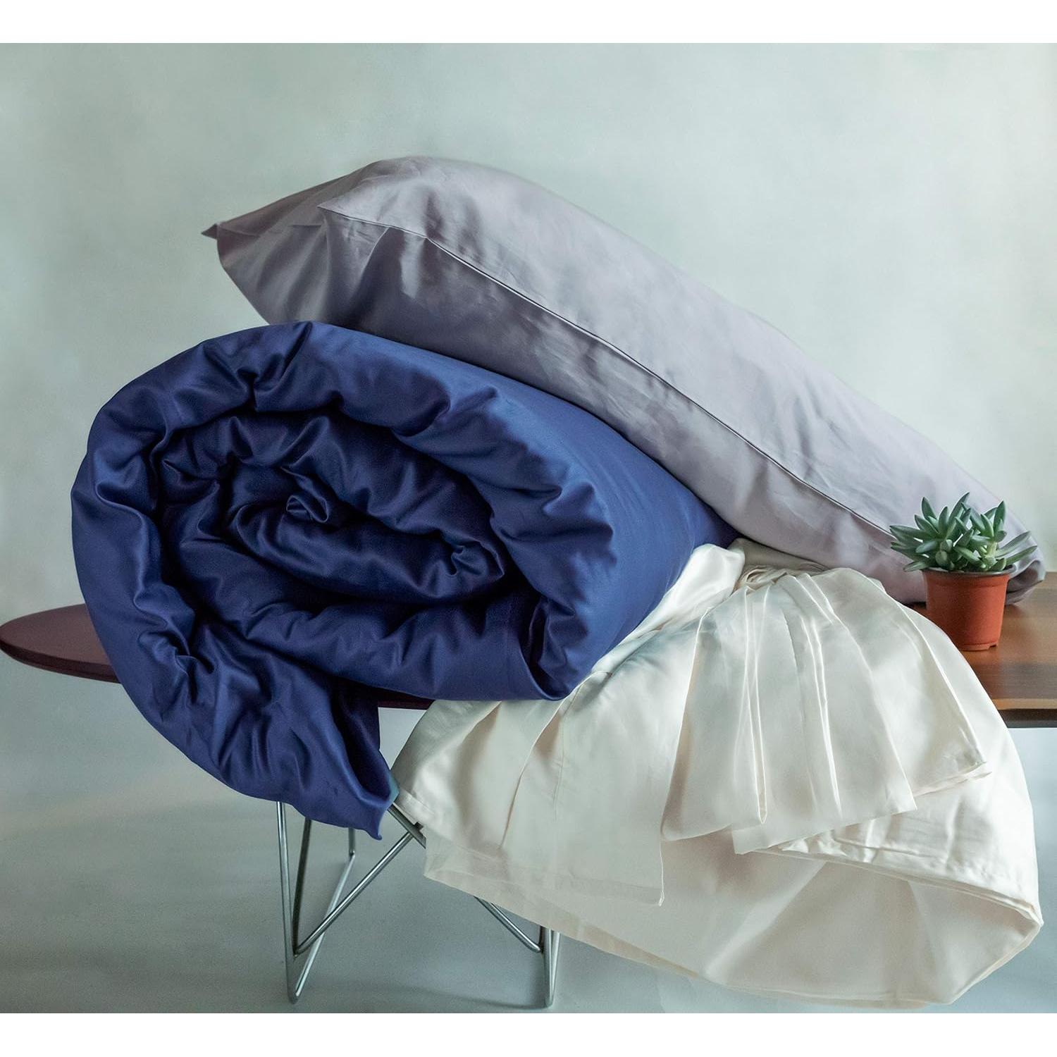 Juego de Sábanas Queen Fabdreams 100% Algodón Orgánico 300 TC