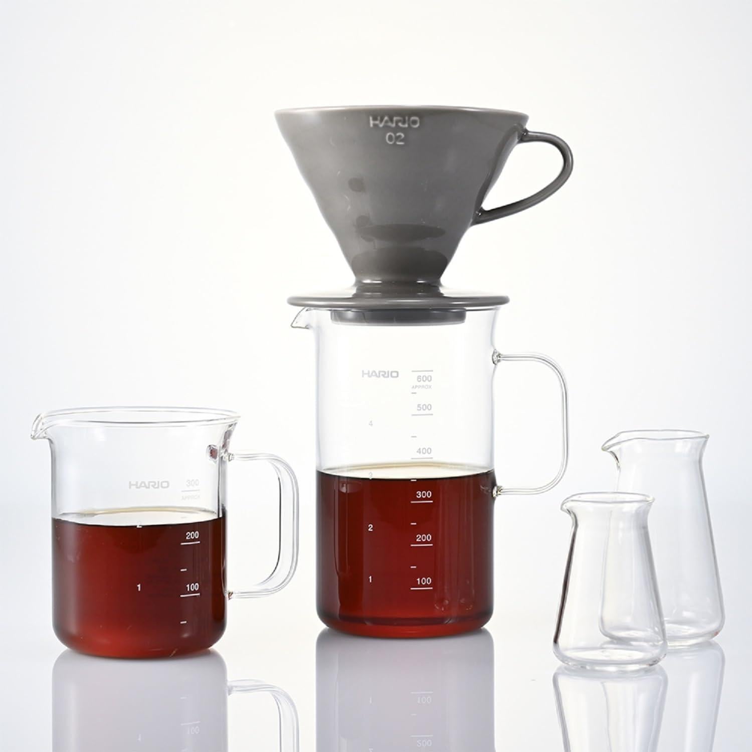 Servidor de Café Hario Beaker 300ml Vidrio Resistente