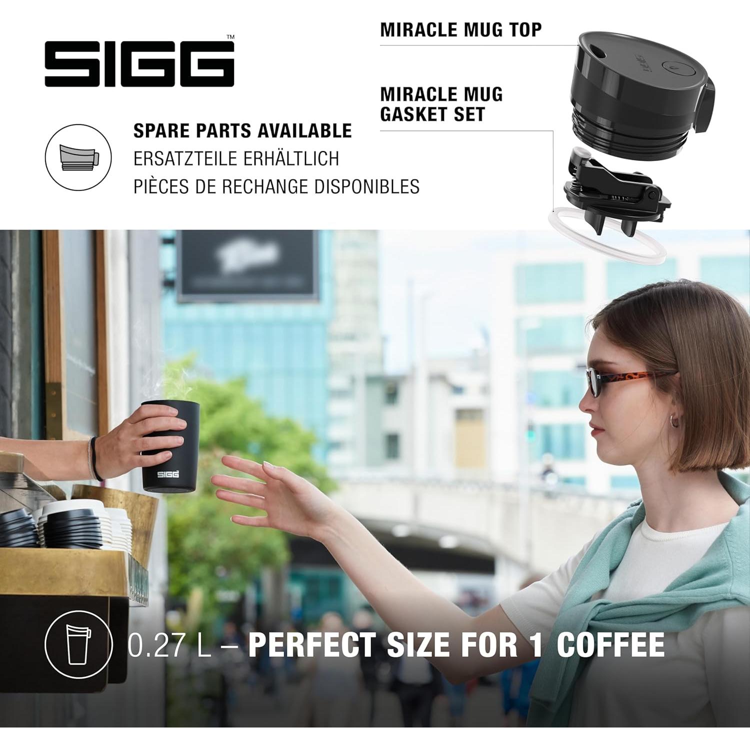 Taza de Café Aislada SIGG Berry 0.27L Acero Inoxidable