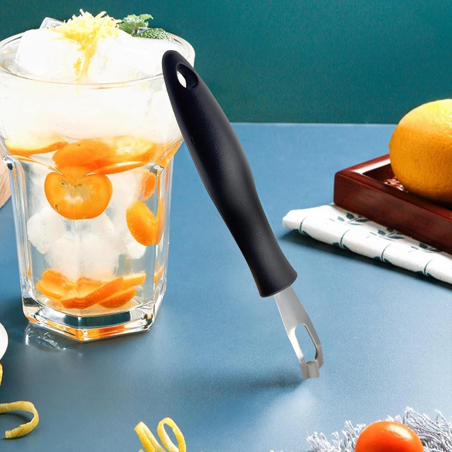 Cuchillo de Canal Pelador de Limón Acero Inoxidable LVVXIXI