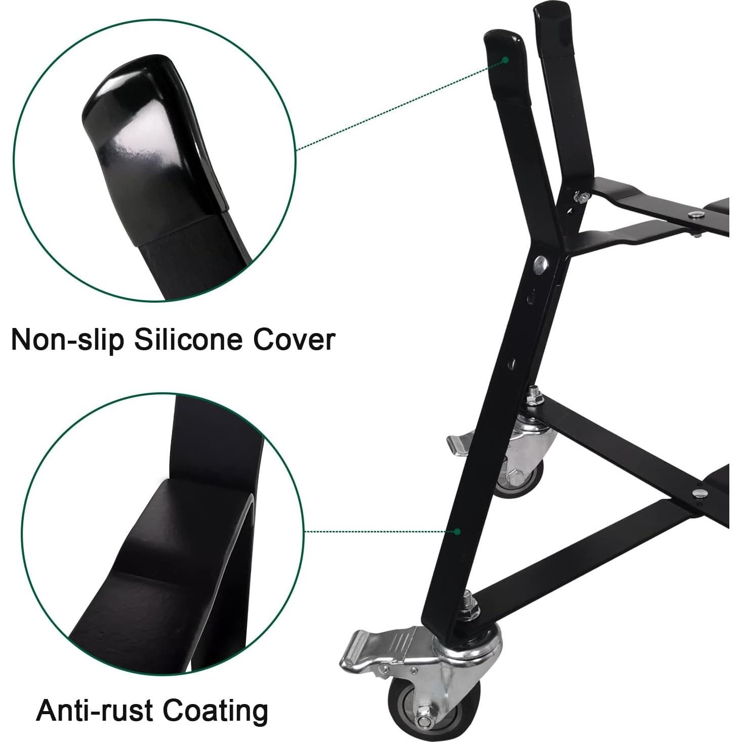 Carro Rodante Kamado Joe Junior 34.3 cm Quantfire Negro