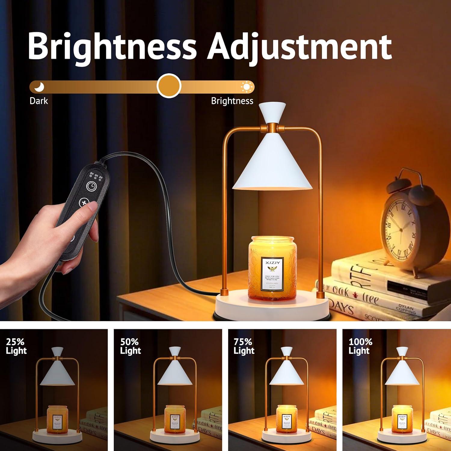 Lámpara Calentadora de Velas XJZJY con Temporizador y Regulador