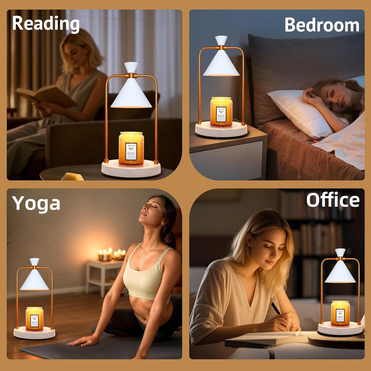 Lámpara Calentadora de Velas XJZJY con Temporizador y Regulador