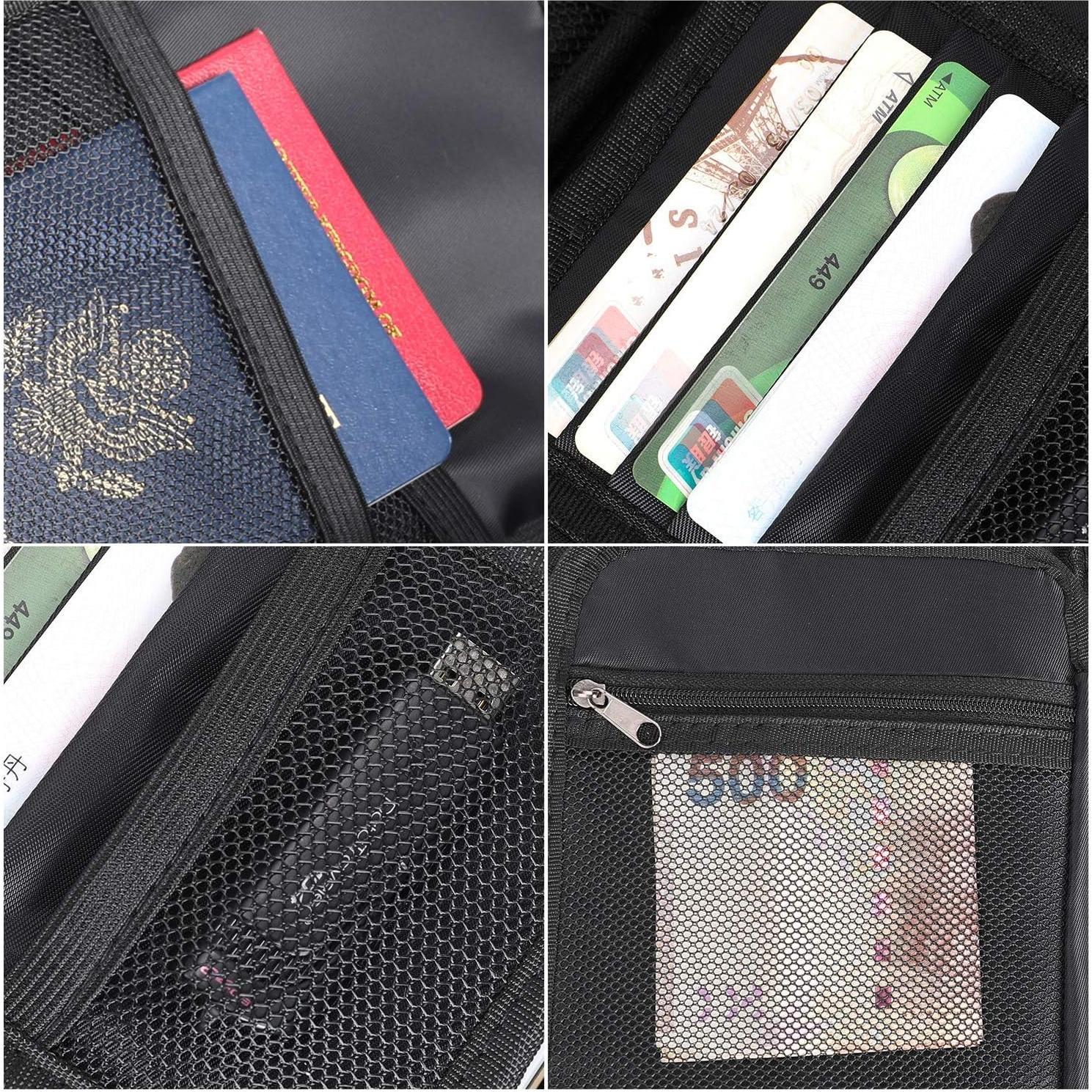 Bolsa Ignífuga ENGPOW con Cerradura - Organizador 2 Paquetes