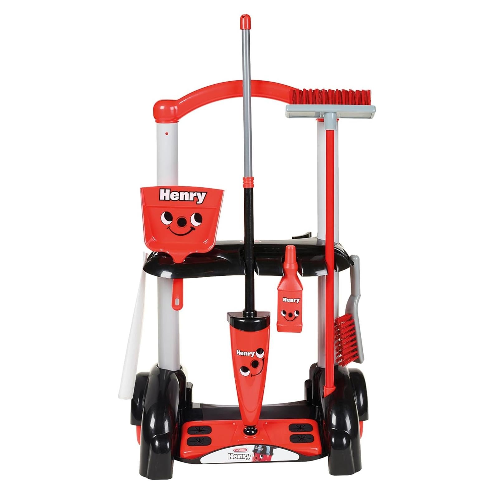 Carro de Limpieza Casdon Henry con Accesorios para Niños