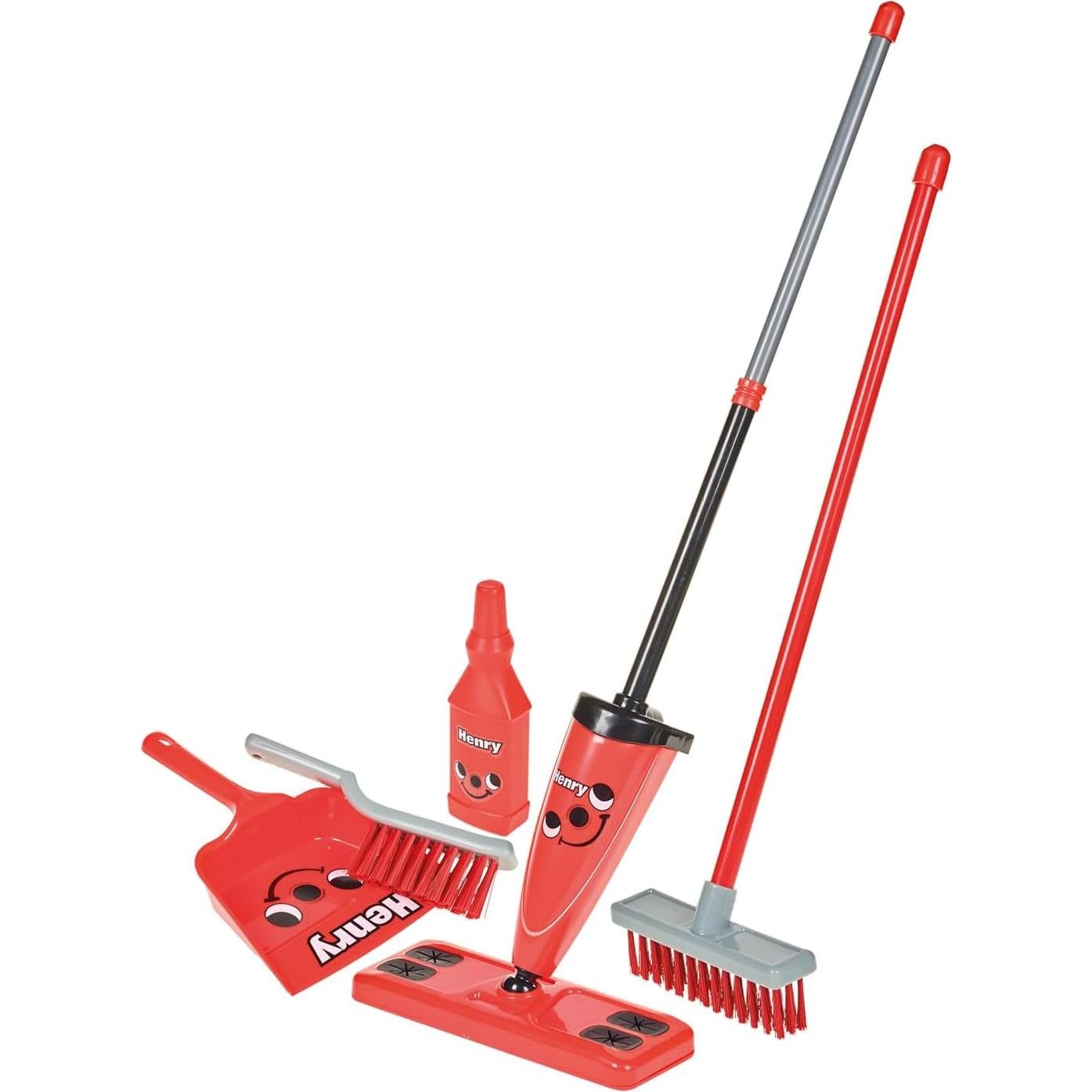 Carro de Limpieza Casdon Henry con Accesorios para Niños