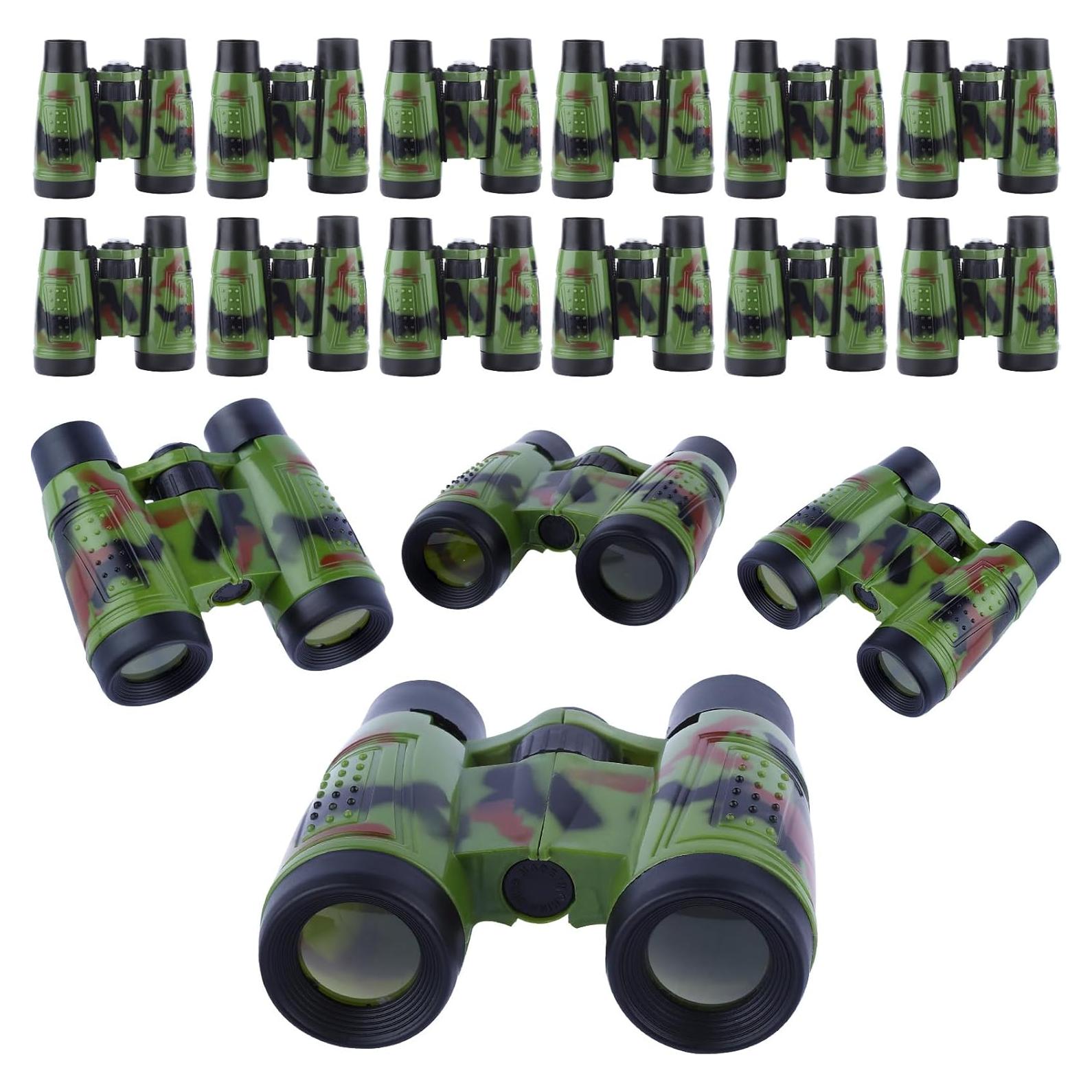 Binoculares ASONA 12PCS Camuflaje para Niños - Juguetes Exploración