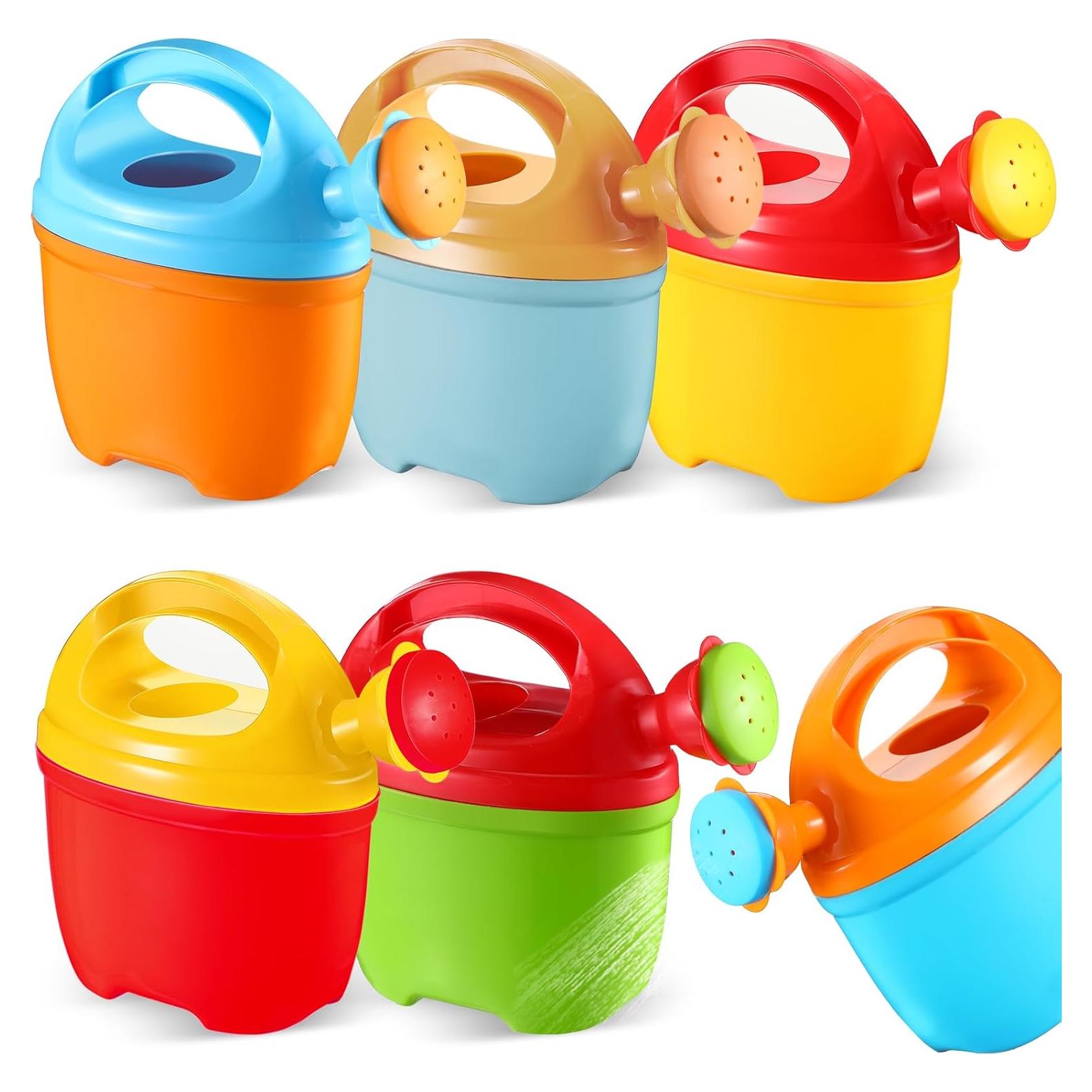 Regaderas de Jardín de Plástico Lenwen - 6 Colores - 19x18x5 cm