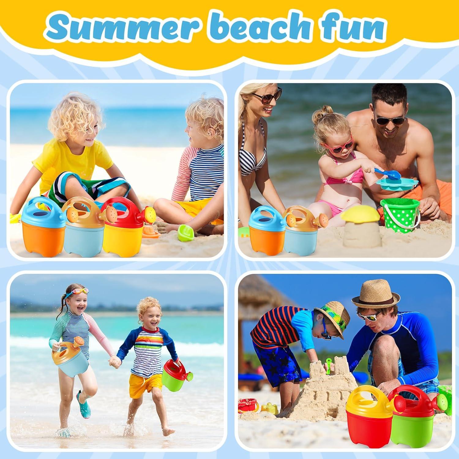 Regaderas de Jardín de Plástico Lenwen - 6 Colores - 19x18x5 cm