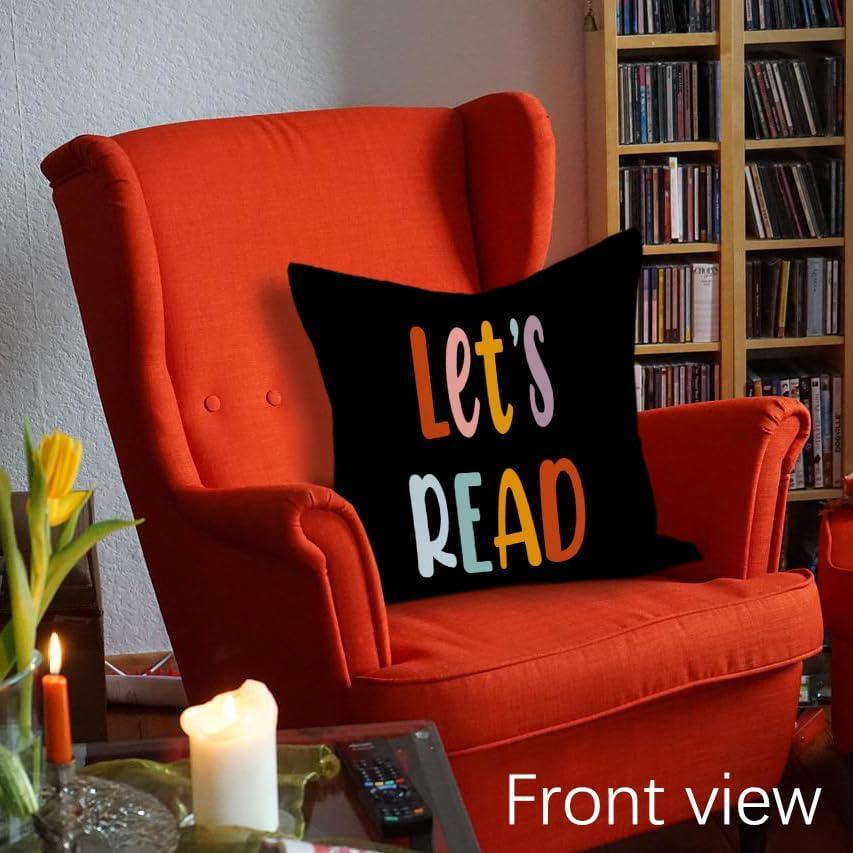 Funda de Almohada Decorativa Rusenbao 45x45 cm Negra Franela