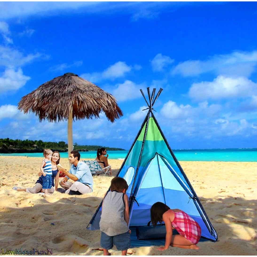Tienda de Juego Teepee LimitlessFunN Azul 106.68x106.68x152.4cm