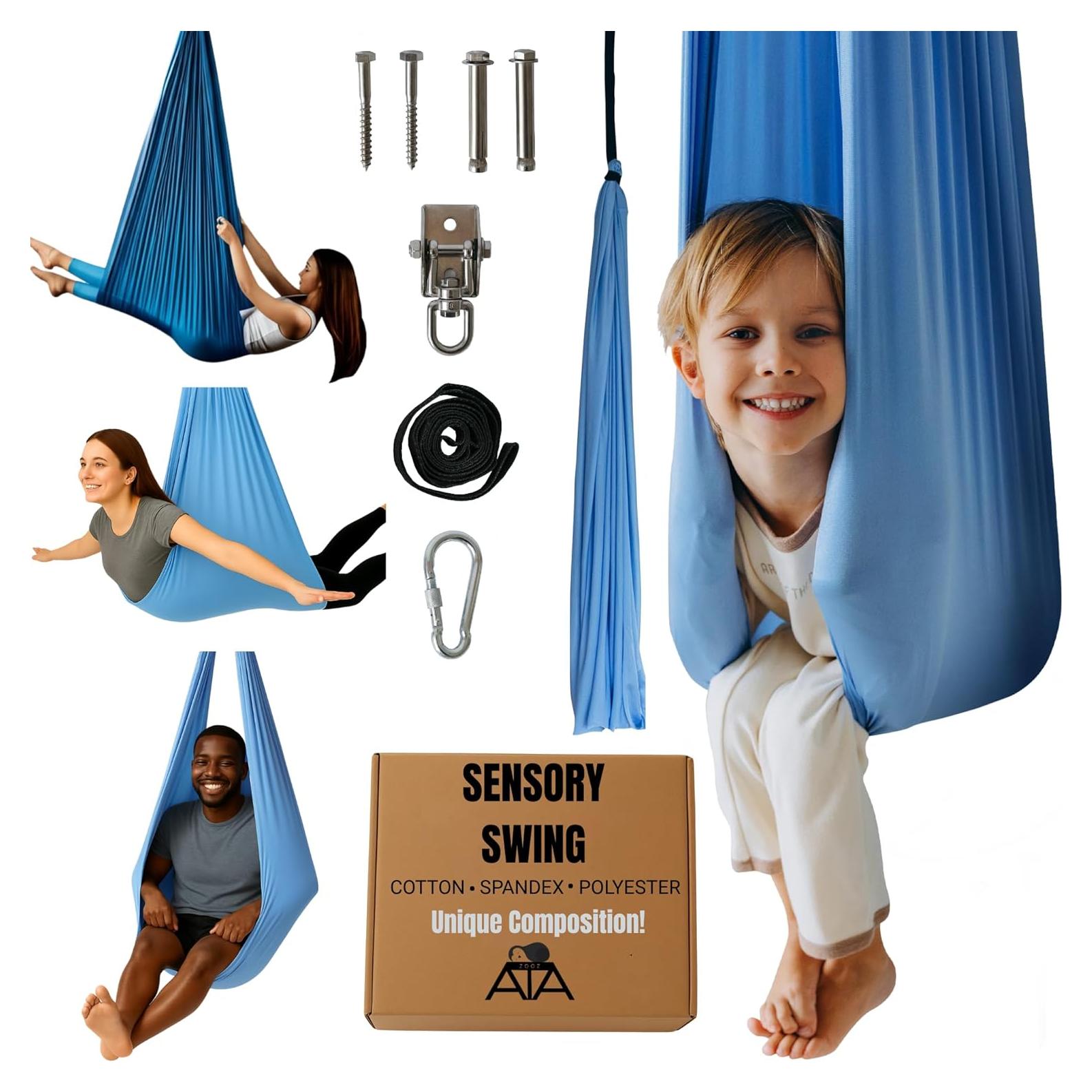 Columpio Sensorial ATA zooz 59x59cm para Niños y Adultos