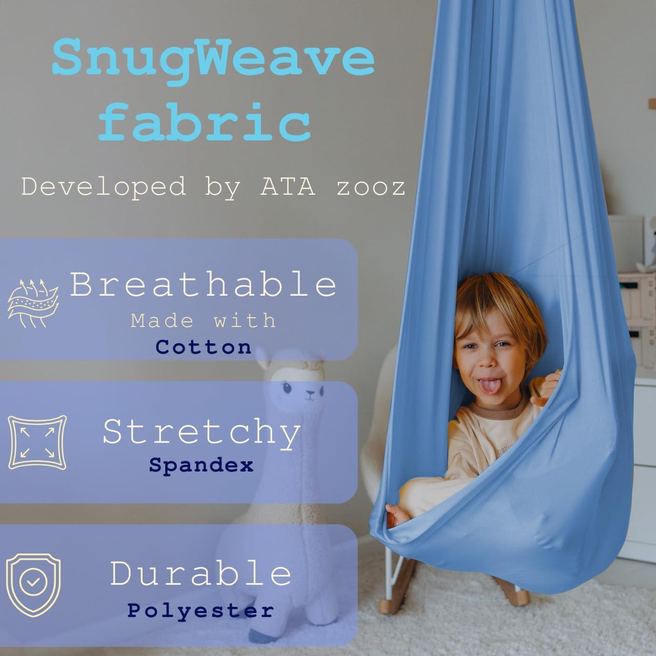 Columpio Sensorial ATA zooz 59x59cm para Niños y Adultos