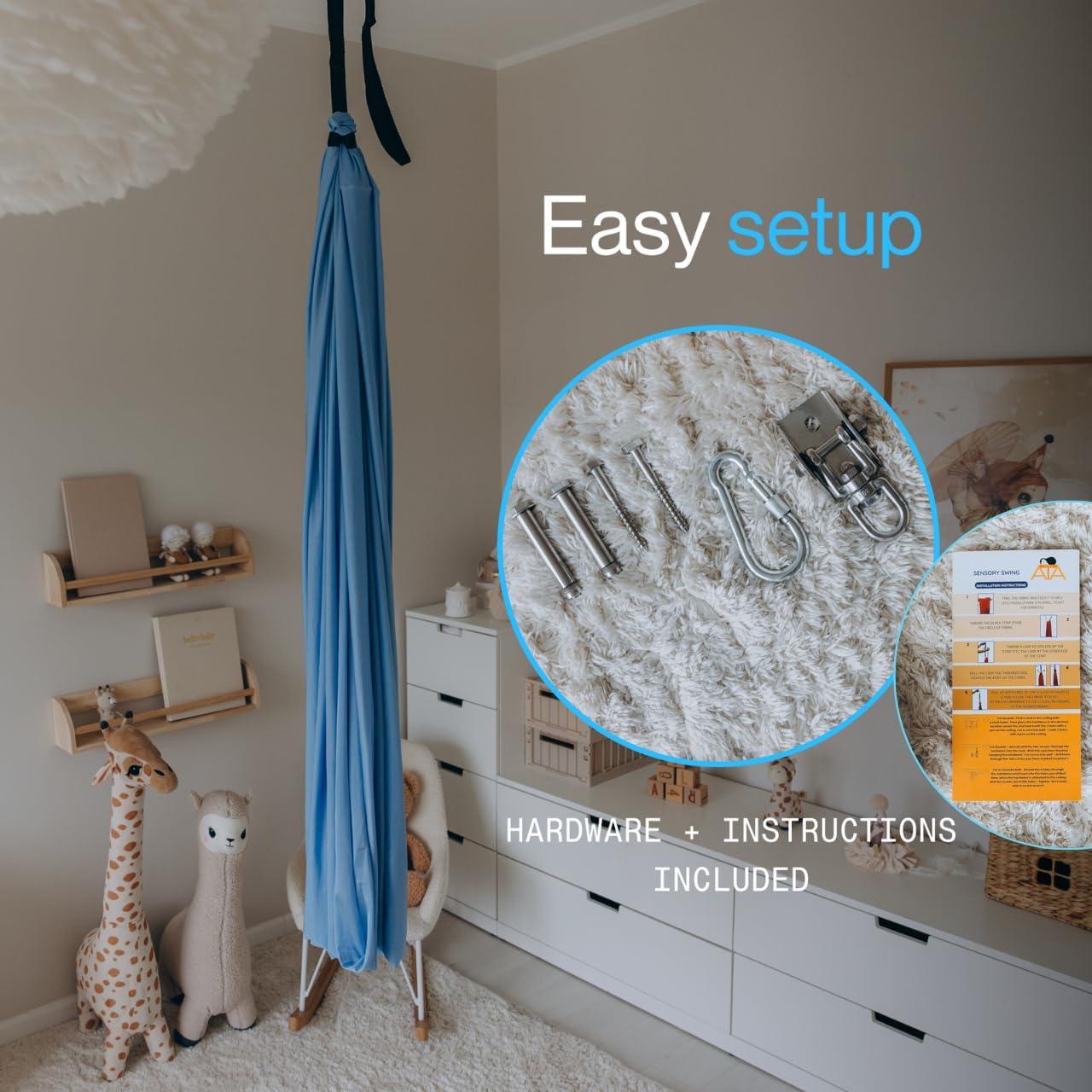 Columpio Sensorial ATA zooz 59x59cm para Niños y Adultos