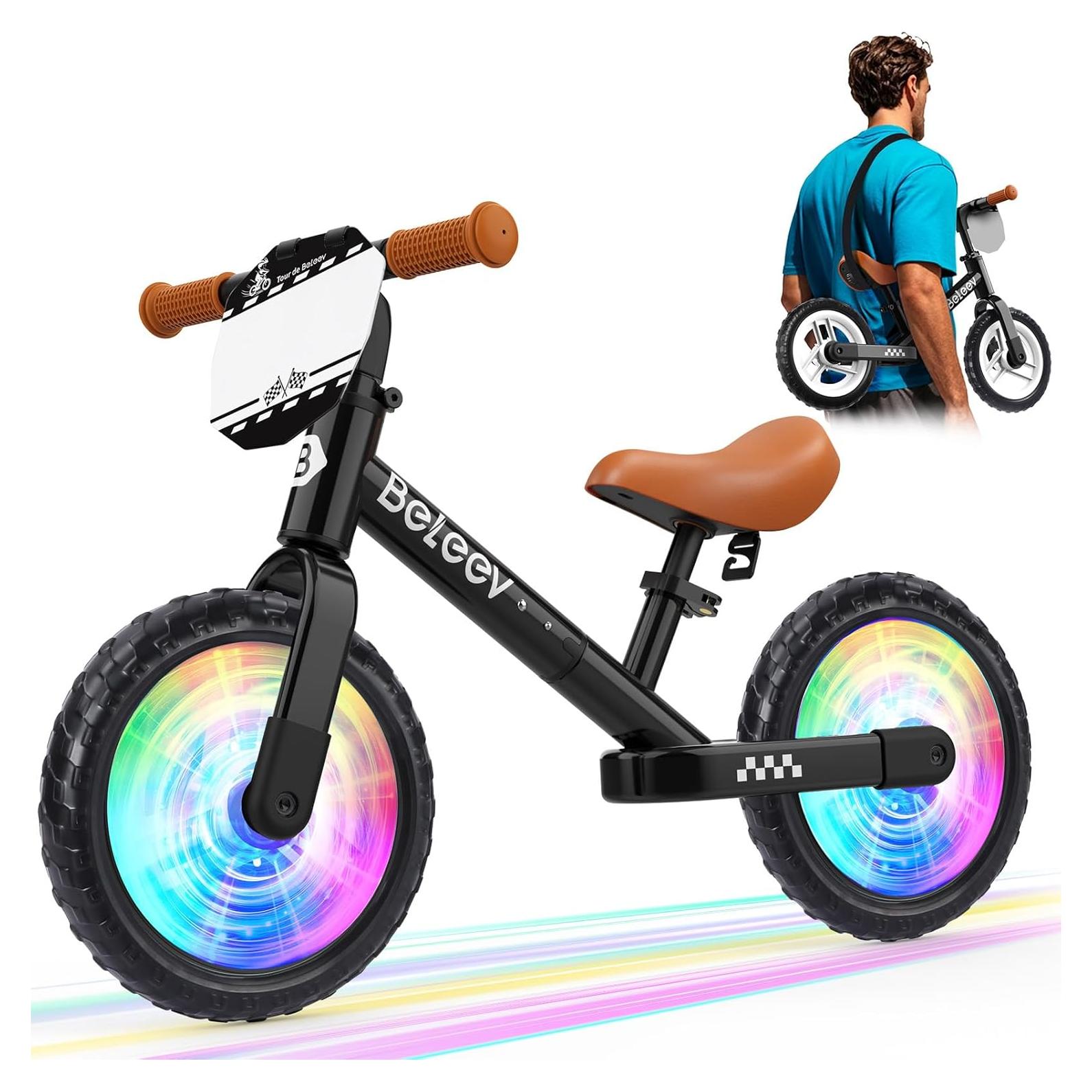 Bicicleta de Equilibrio BELEEV C3 para Niños 2-6 Años 12"