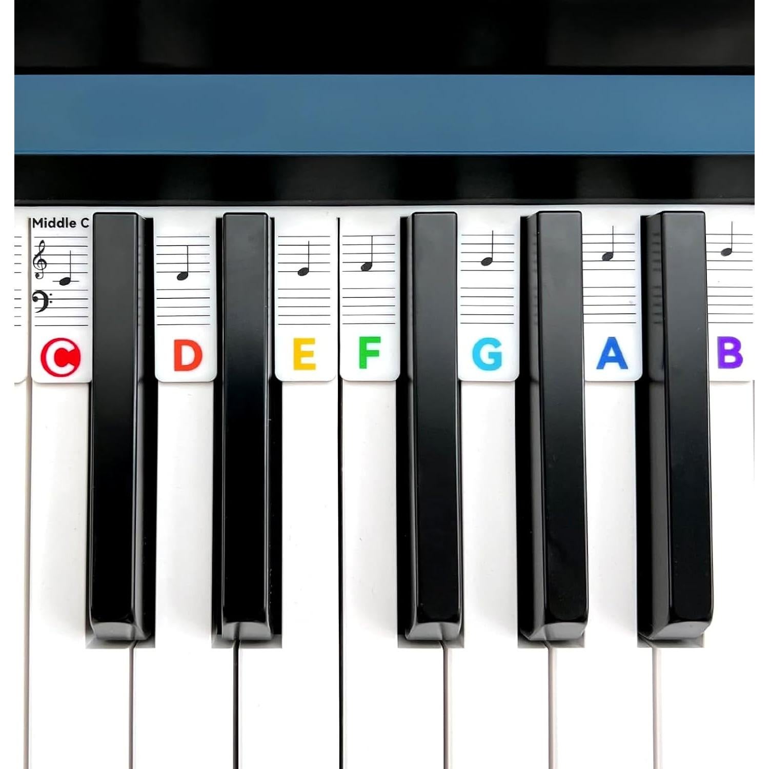 Etiquetas de Teclado de Piano Online-Welcome 61 Teclas Silicona
