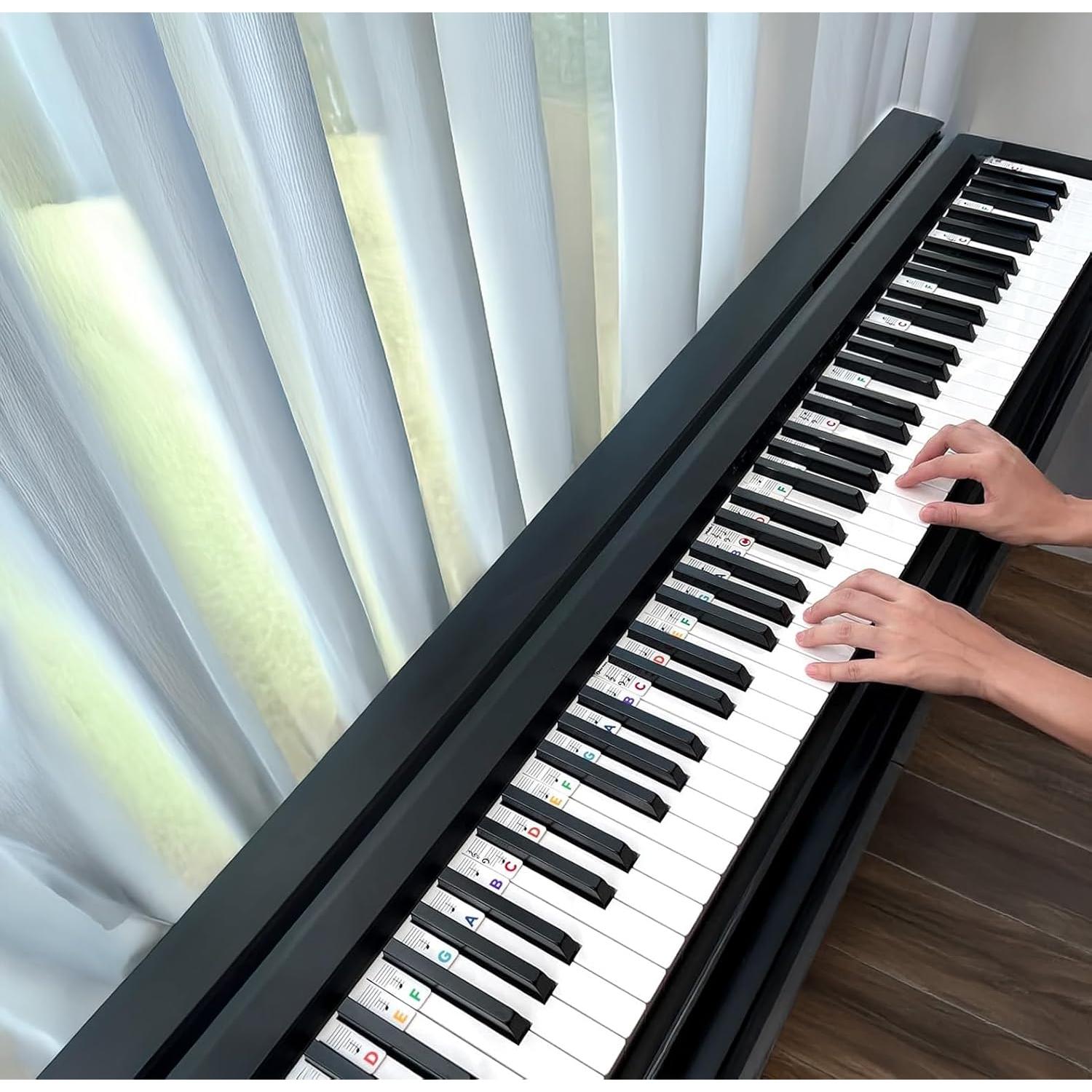 Etiquetas de Teclado de Piano Online-Welcome 61 Teclas Silicona