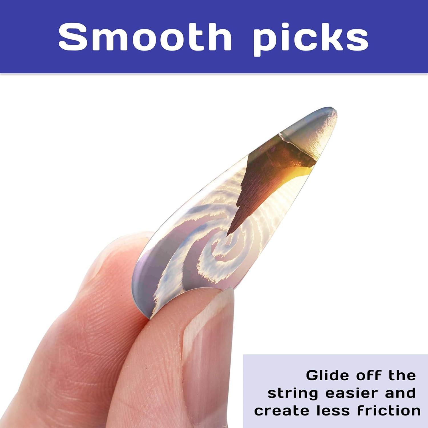 Paquete de 12 Púas de Guitarra Personalizadas CGP111 ABS