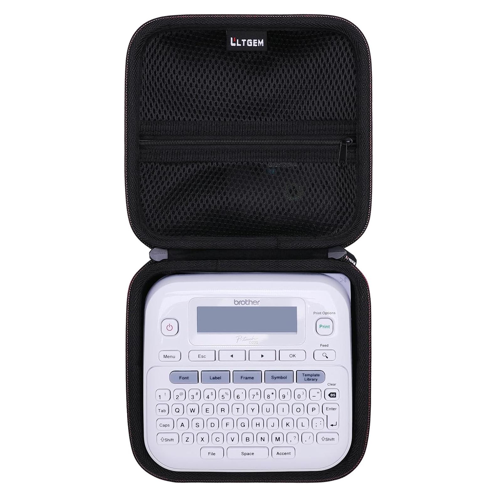 Funda LTGEM para Etiquetadora Brother P-Touch PTD220/210/200