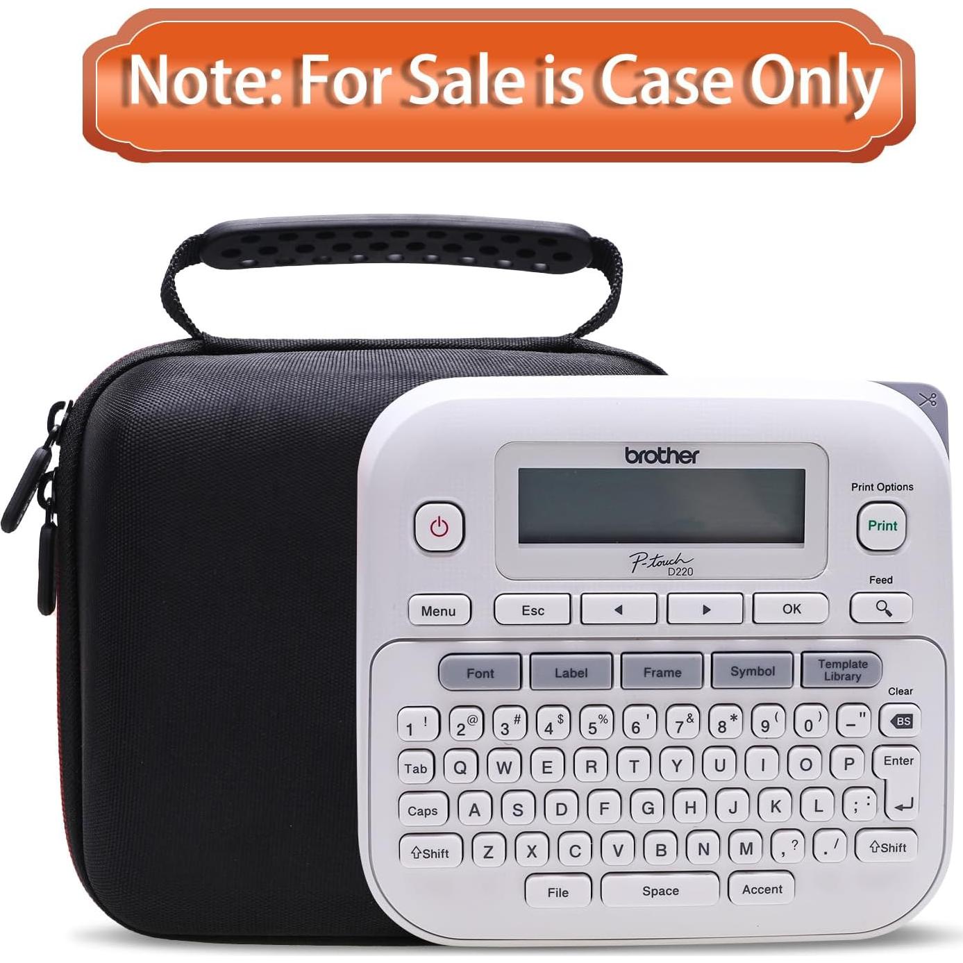 Funda LTGEM para Etiquetadora Brother P-Touch PTD220/210/200