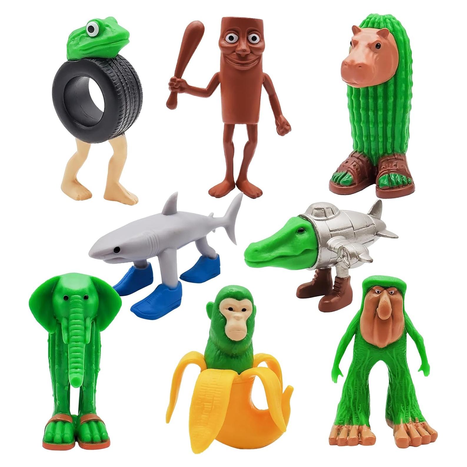 Conjunto de Figuras de Acción Italian Brainrot - 8PCS