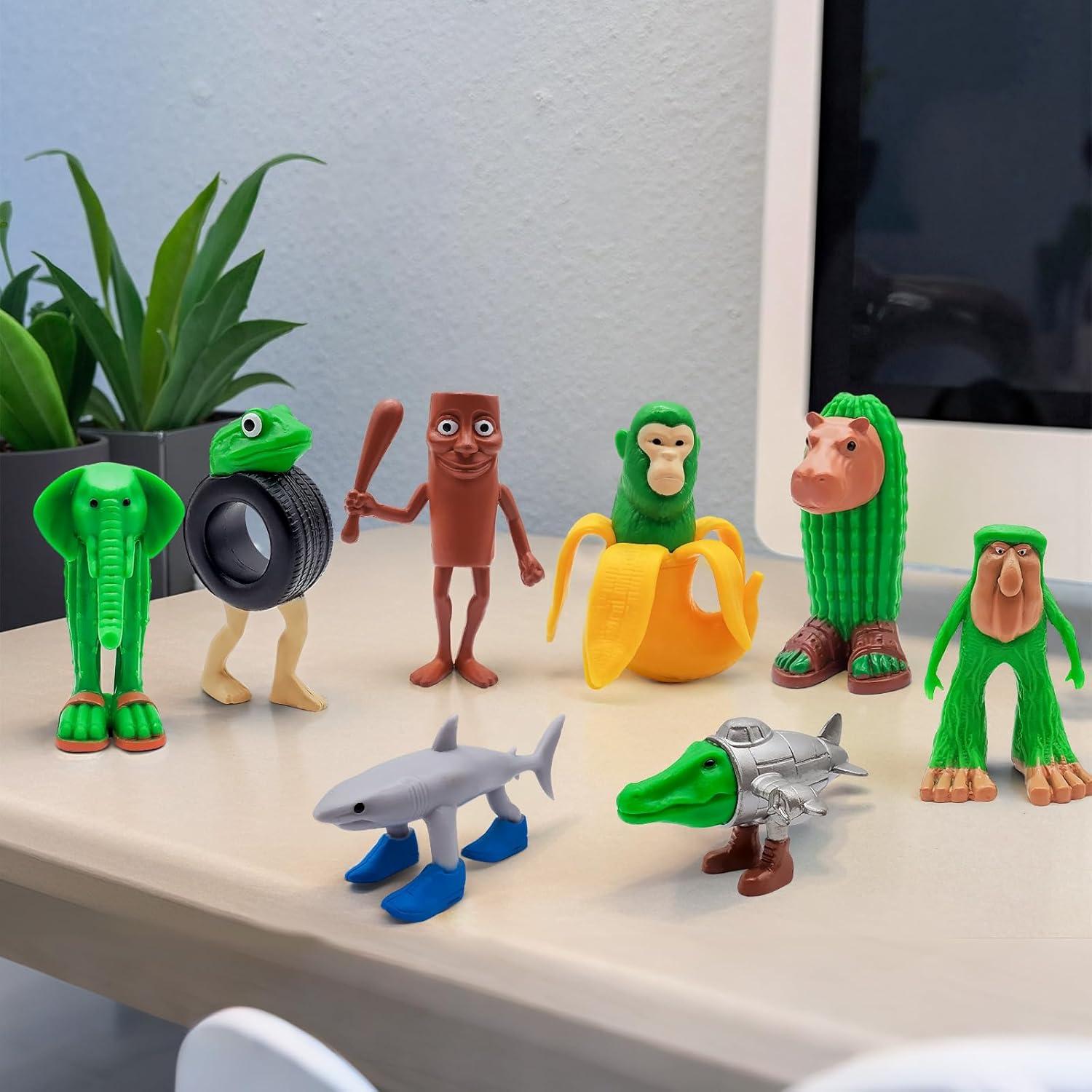 Conjunto de Figuras de Acción Italian Brainrot - 8PCS