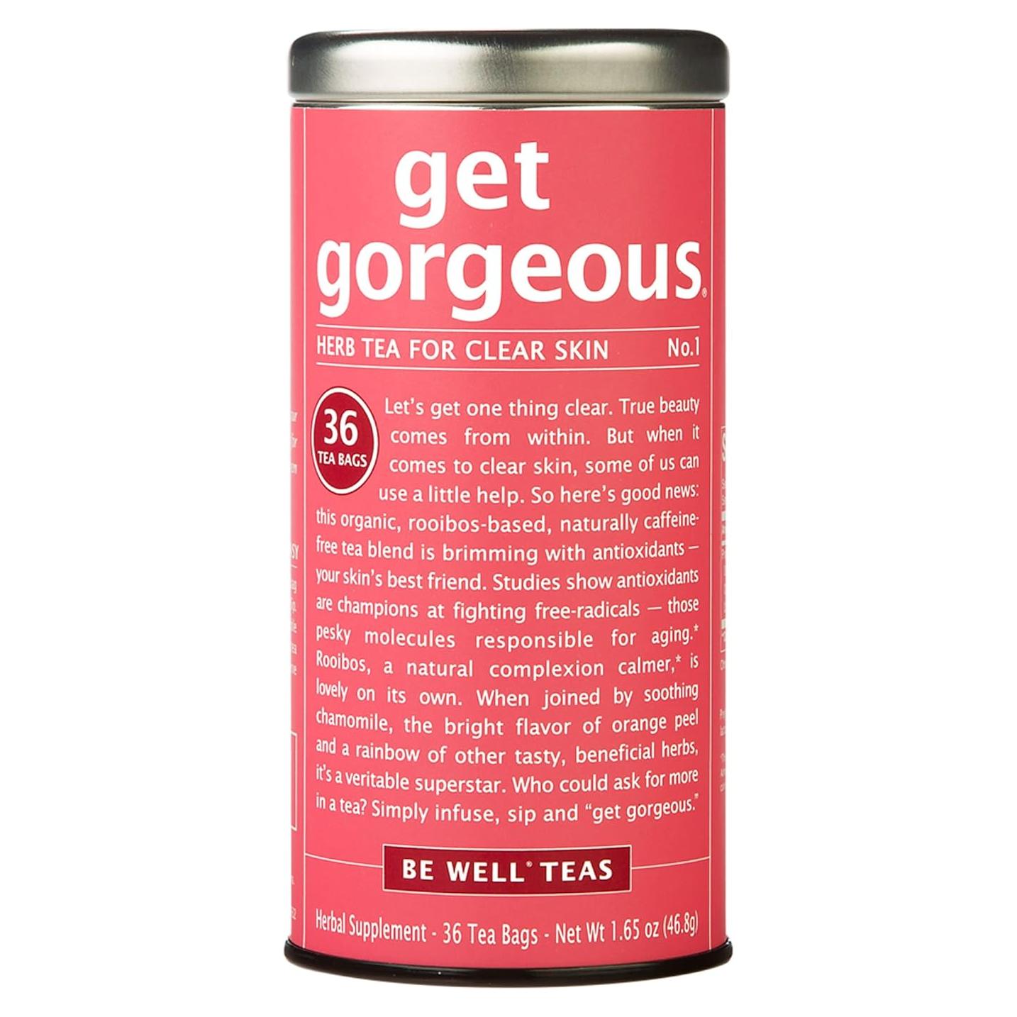 Té Herbal Get Gorgeous The Republic of Tea 36 Cuentos Detox