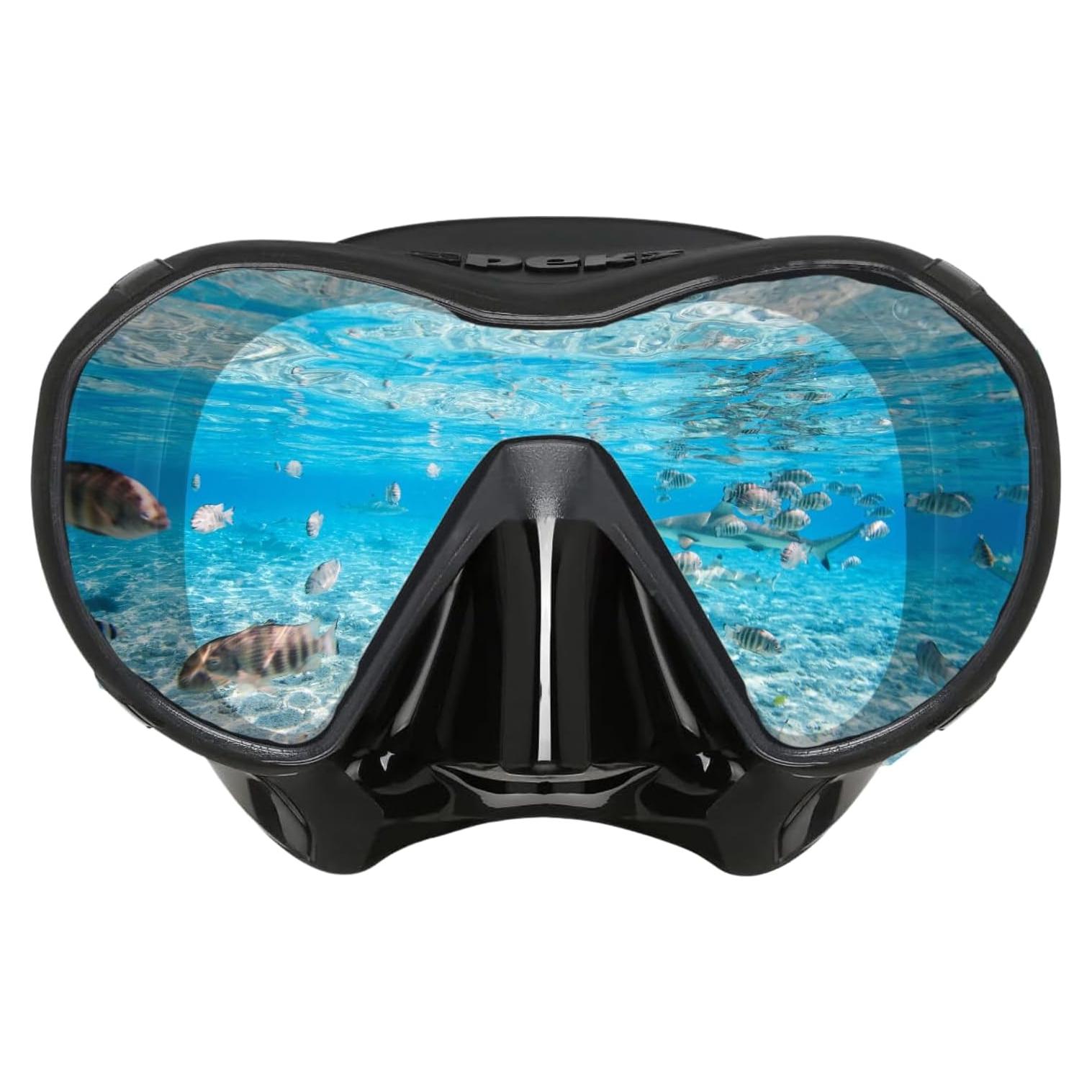 Máscara de Buceo Tanzaib TZ-123 Anti-Niebla y UV