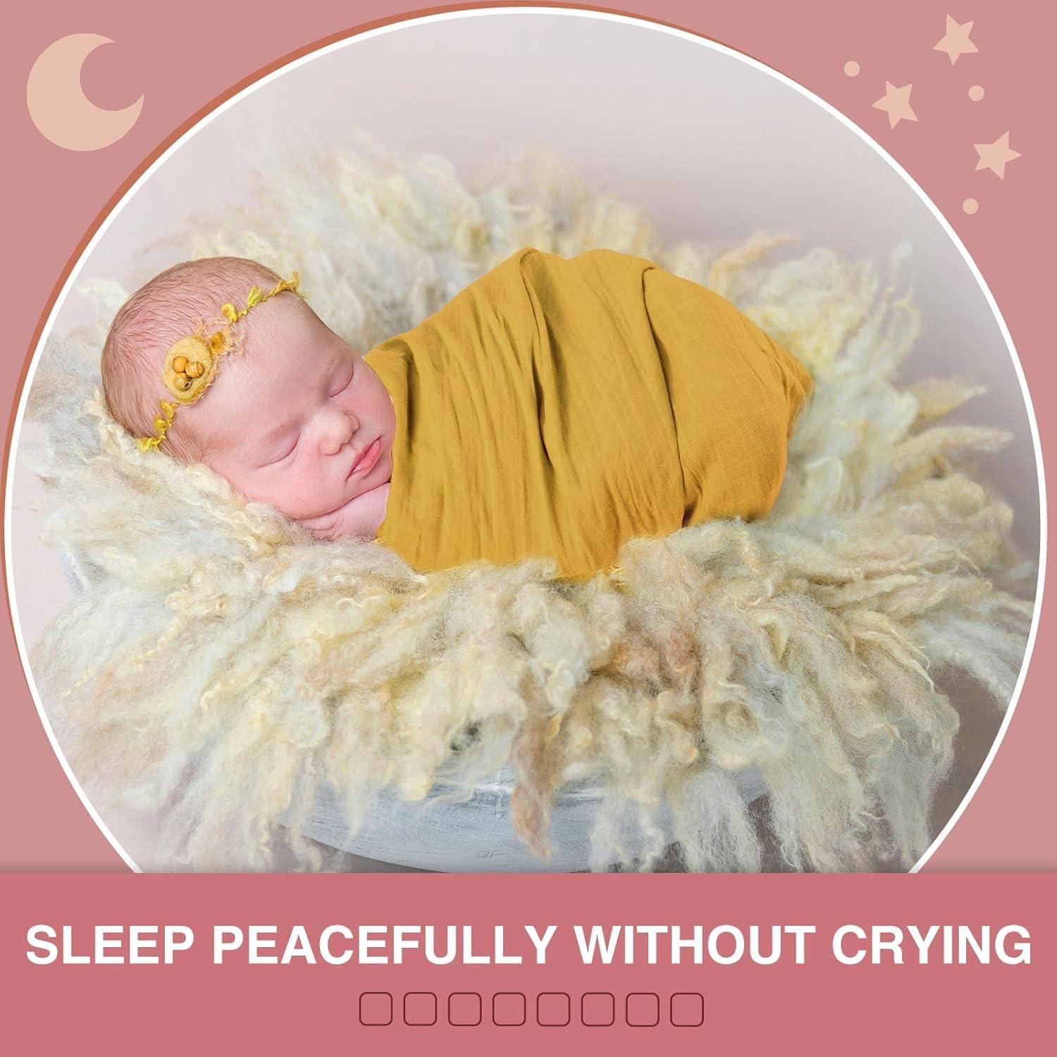 Mantas de Muselina Preboun 120x120 cm 6 Colores para Bebés