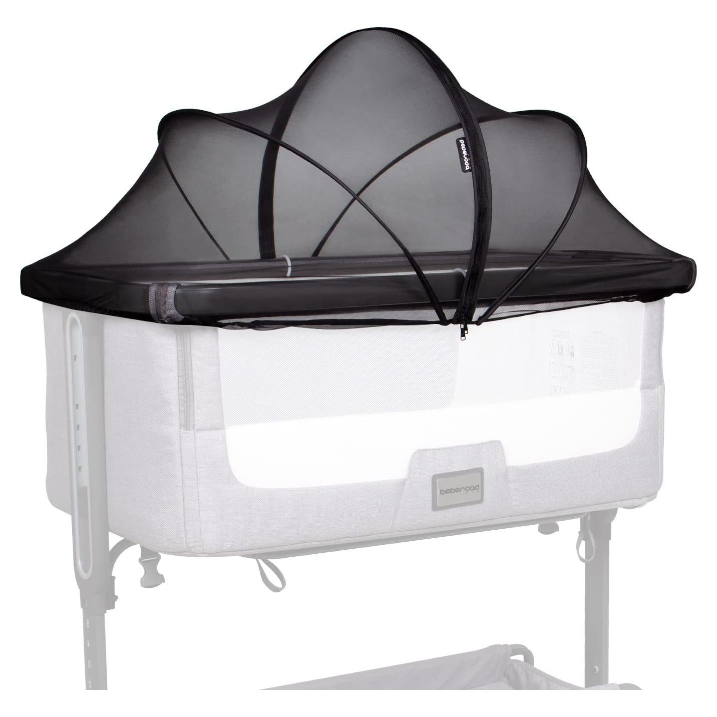 Cubierta de Cuna Beberoad Love Antimosquitos 99x56cm Negra