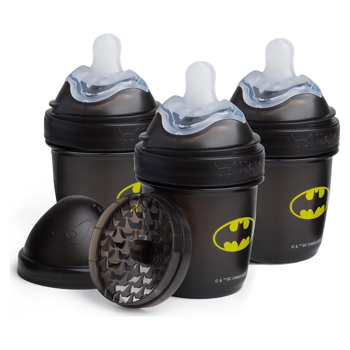 Botellas Anticólicas Herobility Batman - Paquete de 3 - 140ml