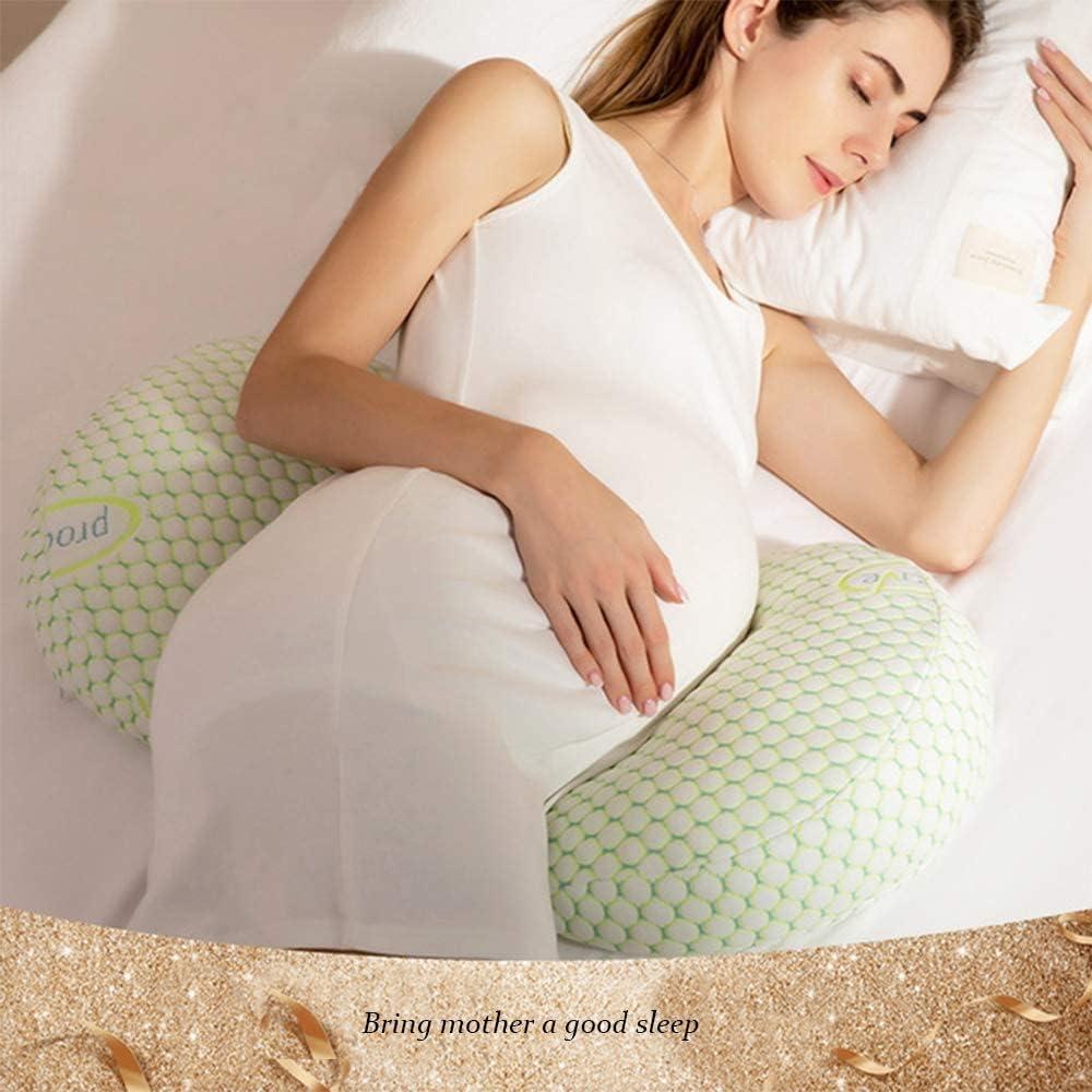 Almohada de Embarazo Lacomfy Doble Cuña Verde 53x64cm