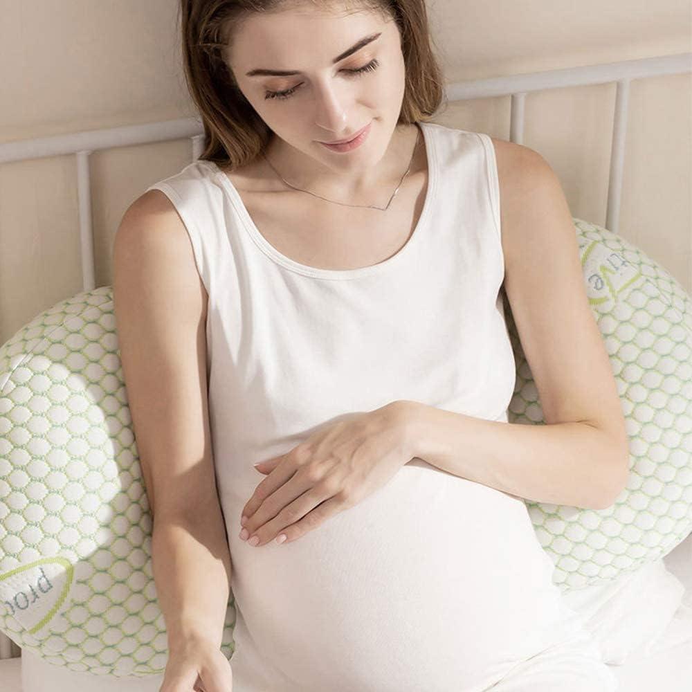 Almohada de Embarazo Lacomfy Doble Cuña Verde 53x64cm