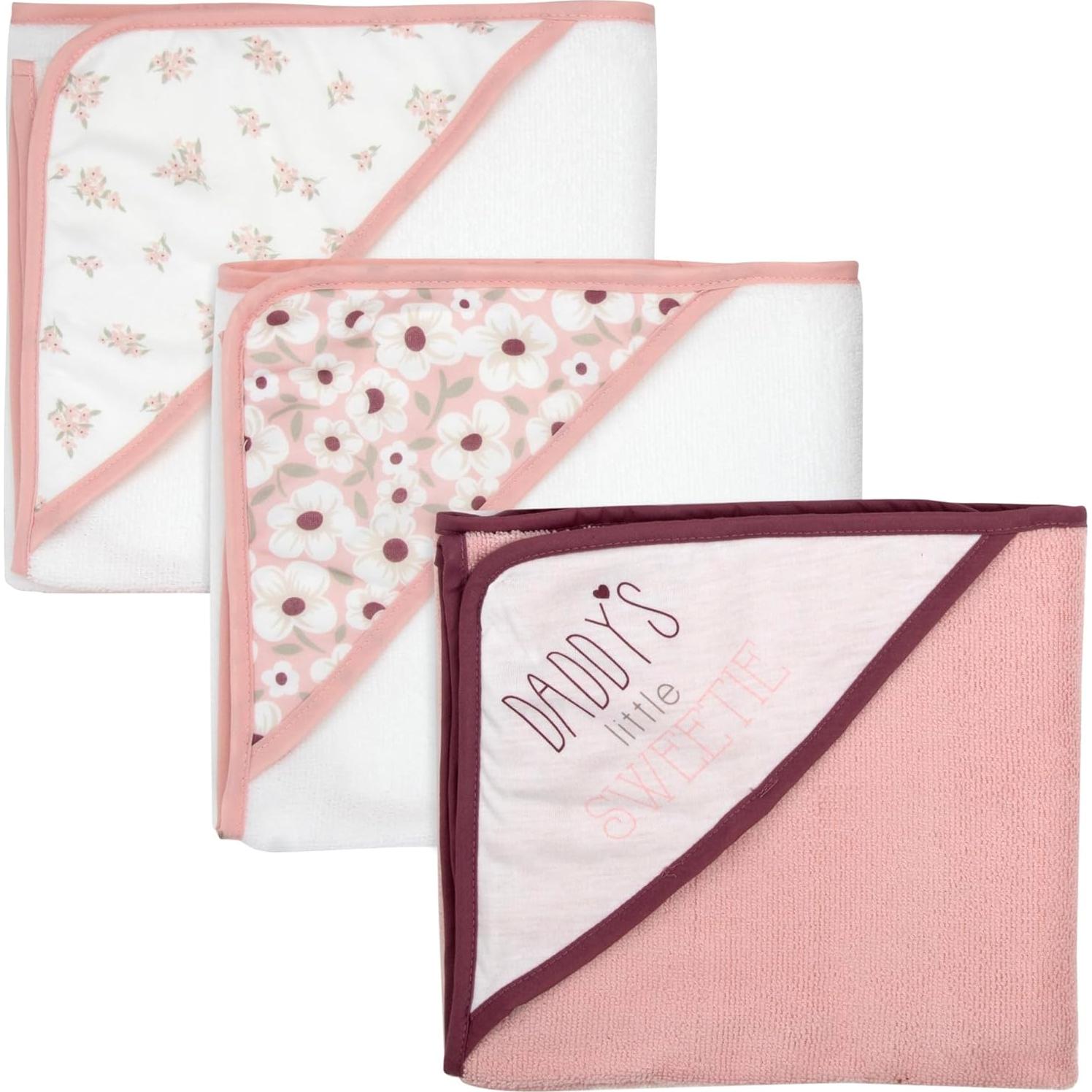 Juego de Toallas de Baño con Capucha Esenciales para Bebés 6 Piezas