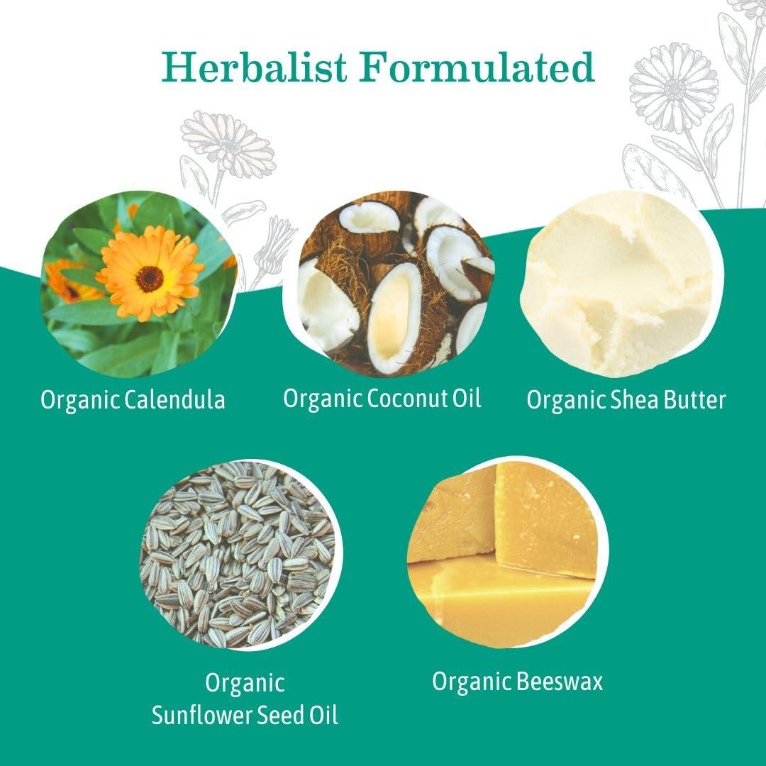 Bálsamo Orgánico Earth Mama 59 ml para Cara y Mejillas