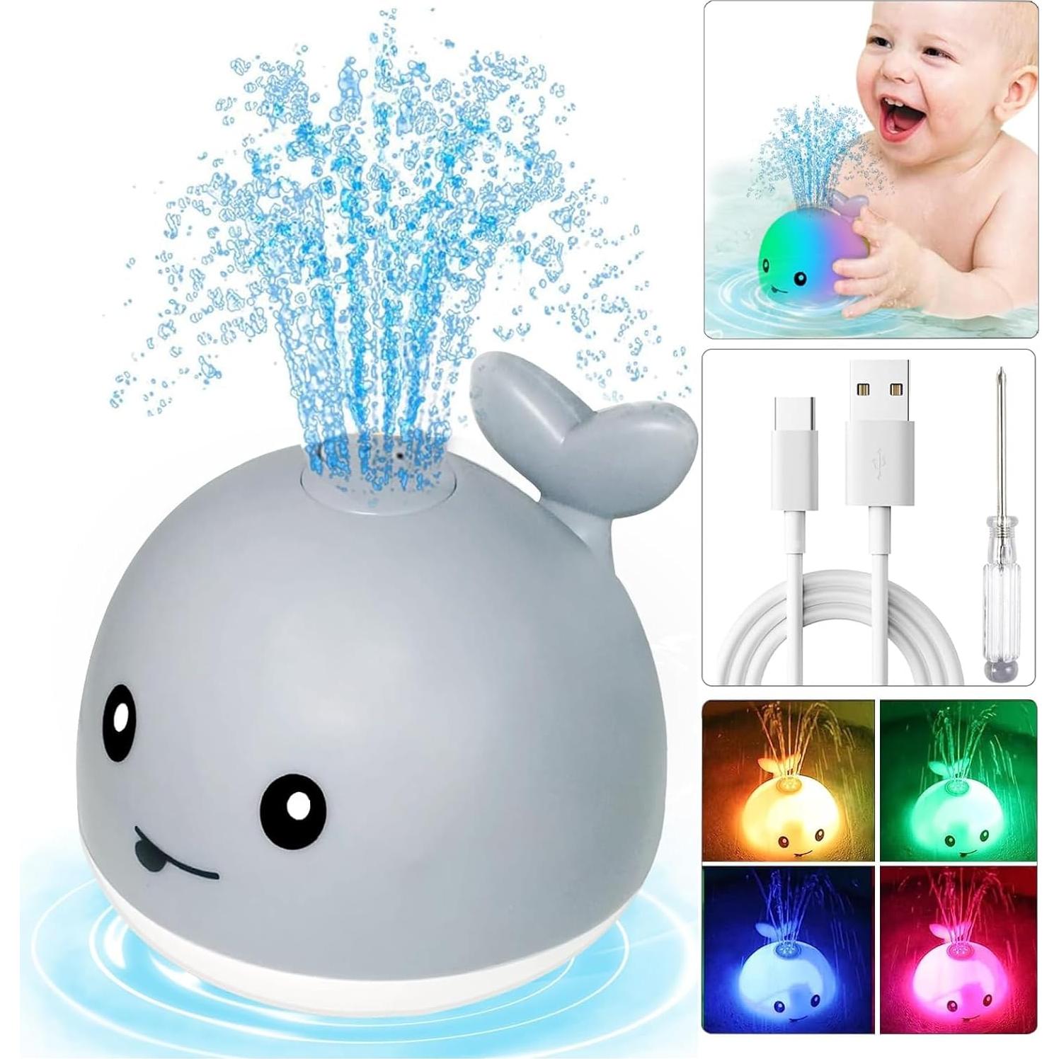 Juguete de Baño Ballena TFS TOP·FANS Iluminado 6-12 Meses