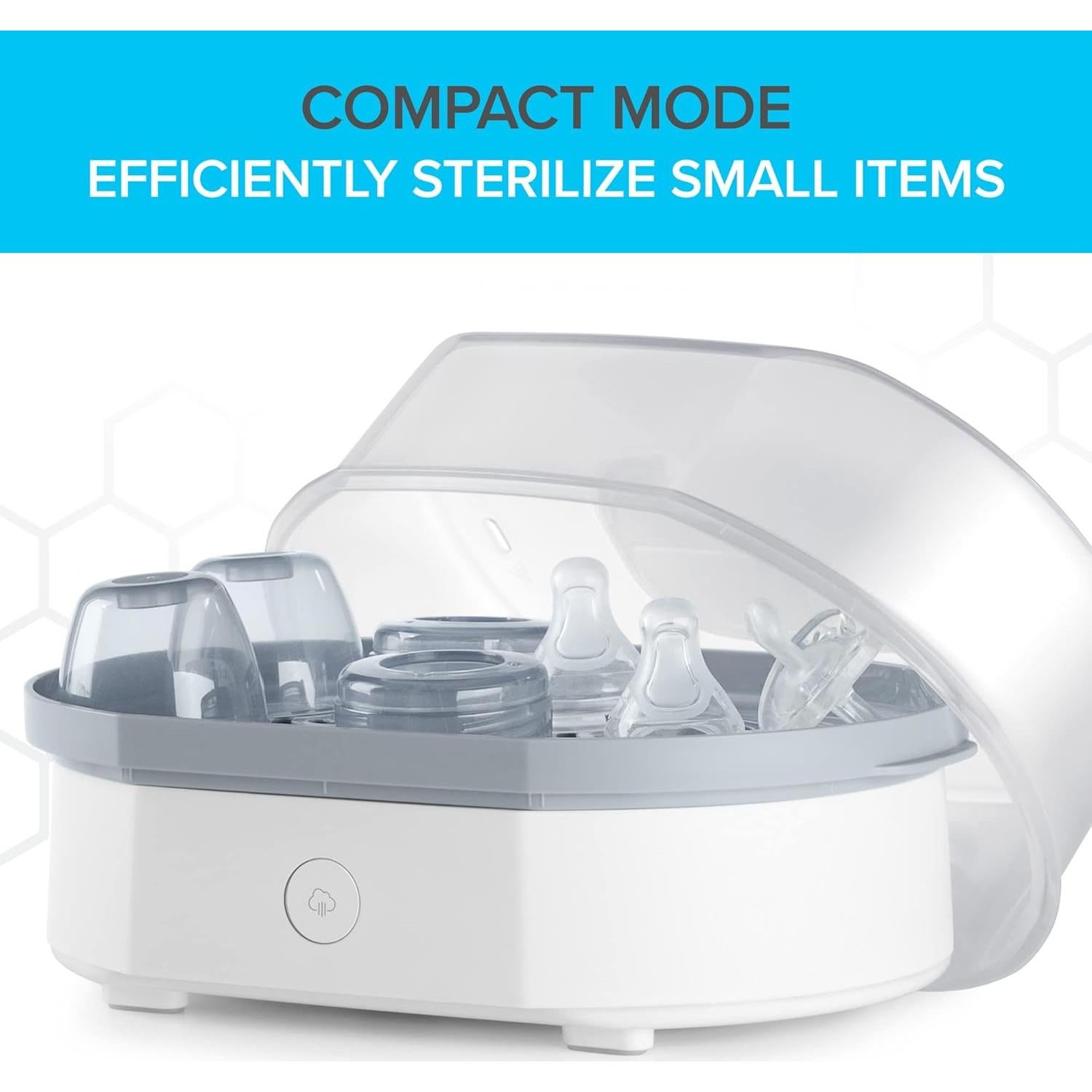 Esterilizador Eléctrico de Vapor Chicco 3 en 1 para Biberones