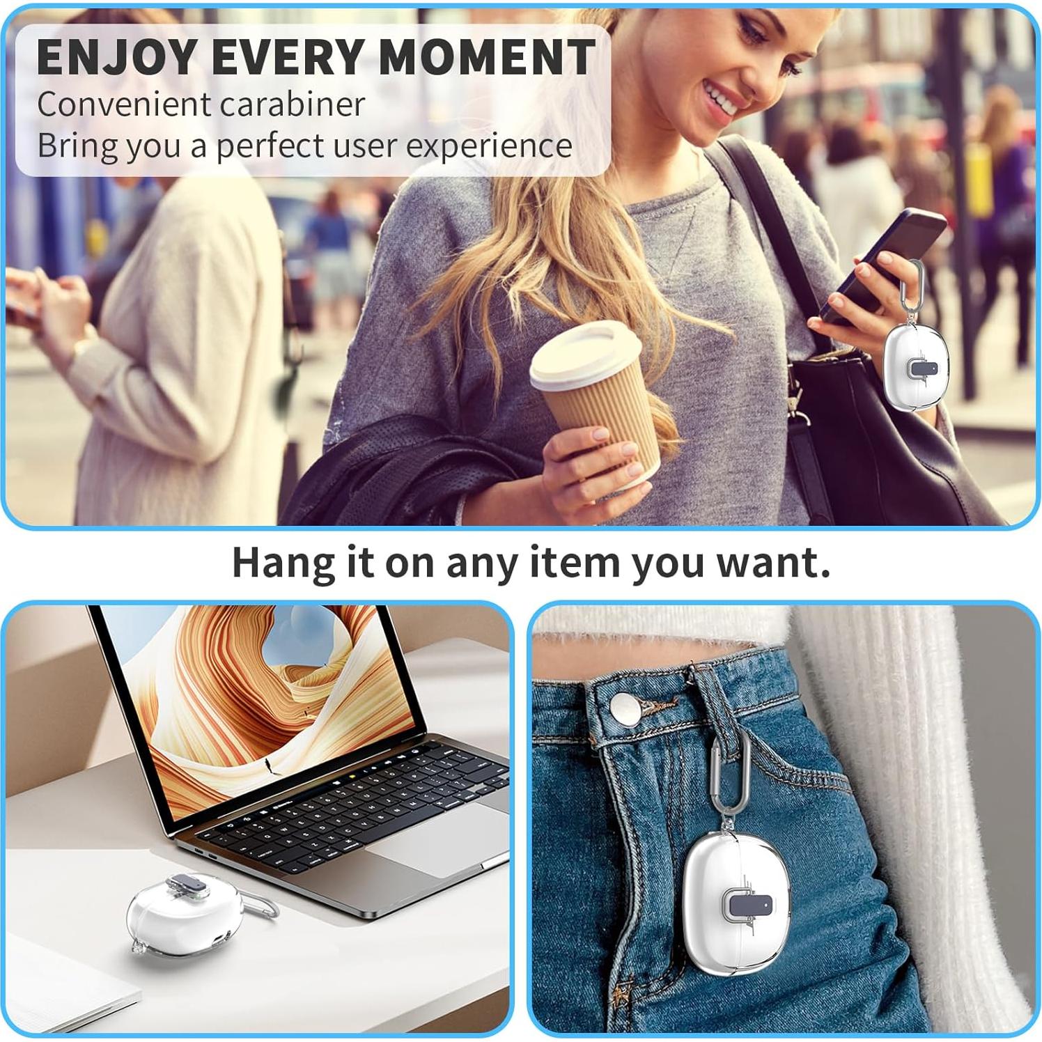 Funda Protectora TUDIOW para Auriculares Bose Ultra Open 2024