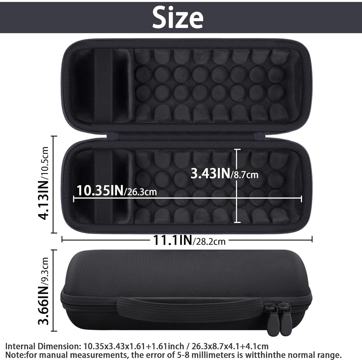 Funda Impermeable Khanka para Altavoz JBL Flip 7/6 - Negro