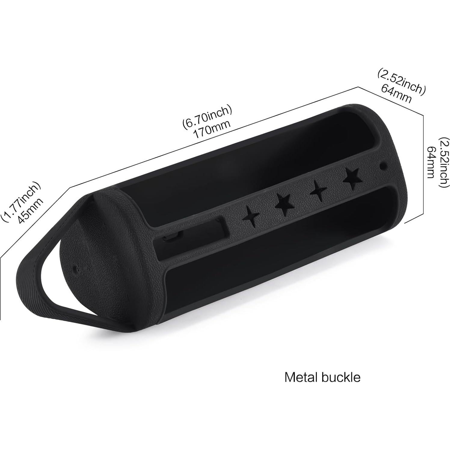 Funda de Silicona para Altavoz Sonos Roam/Roam 2 - Negro